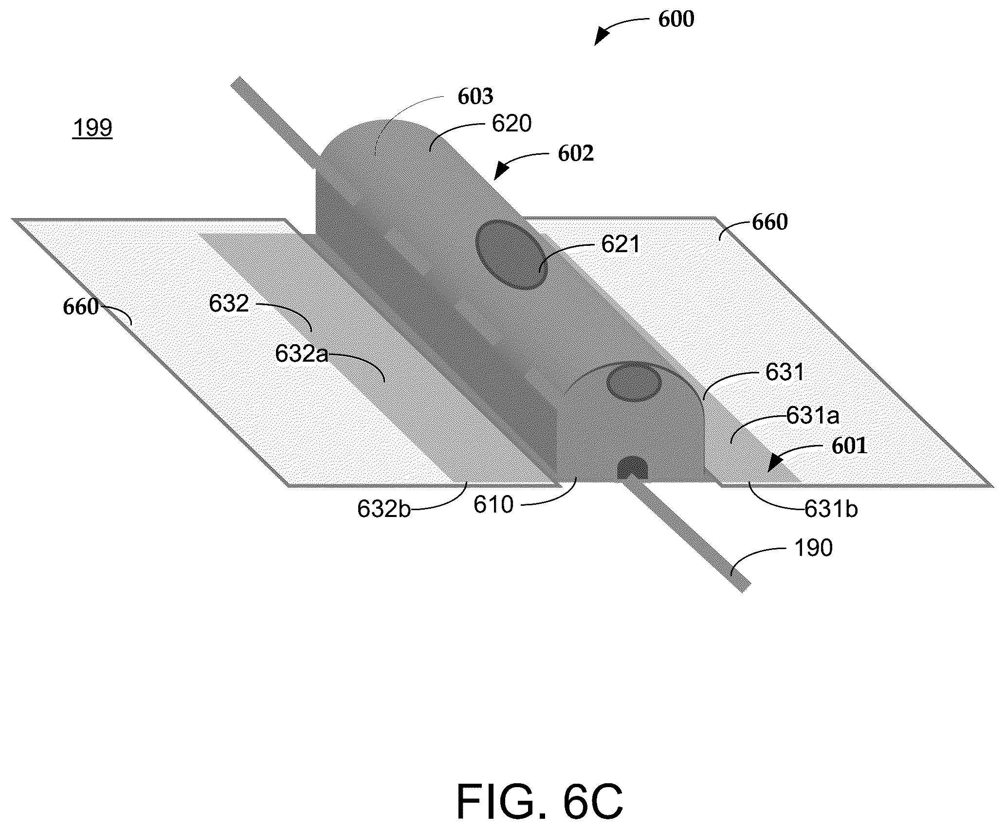 Patent US12306443 Figure 10 – Optical fiber attachment device