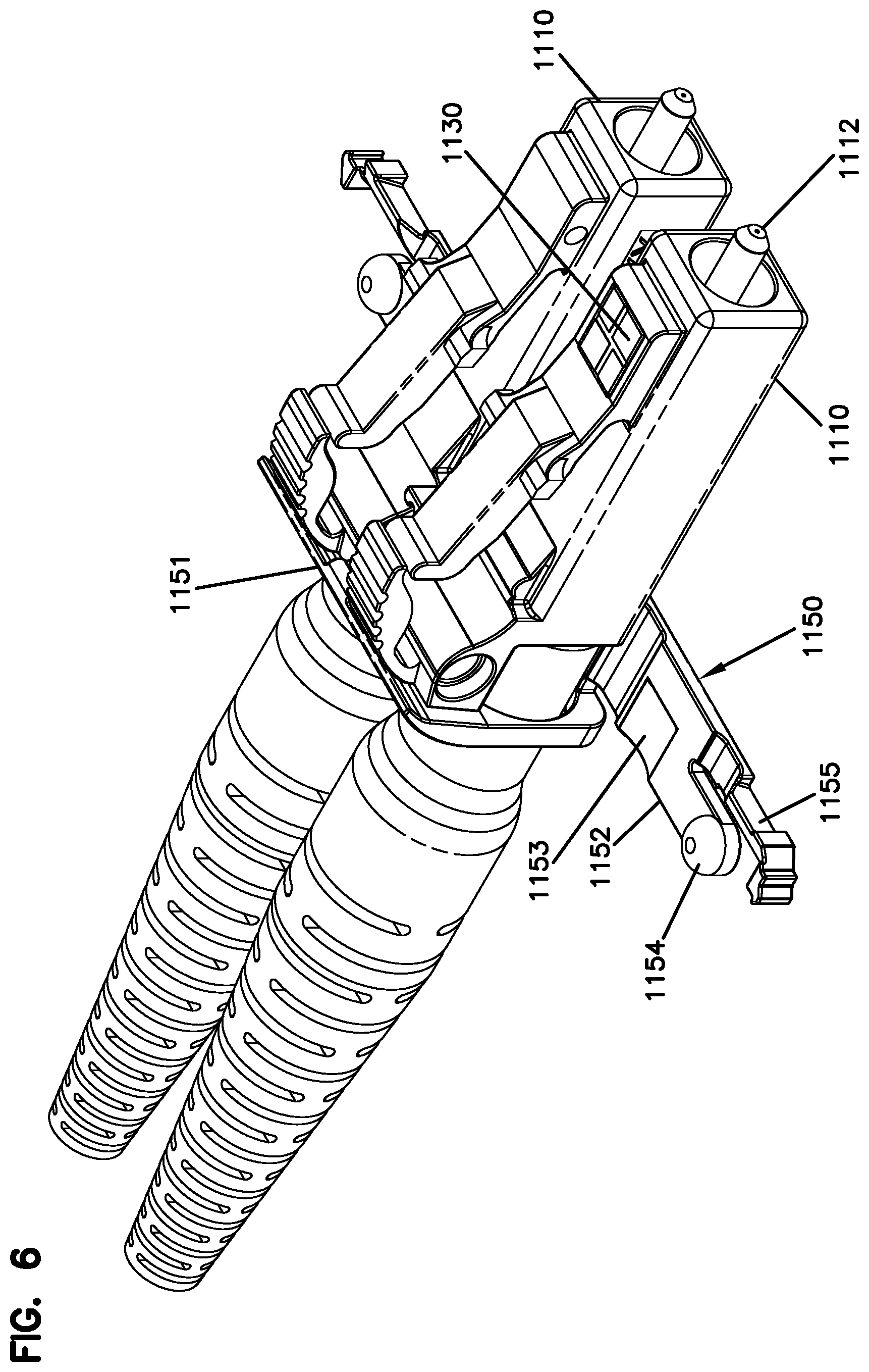 Patent US12306444 Figure 6 – Managed fiber connectivity systems