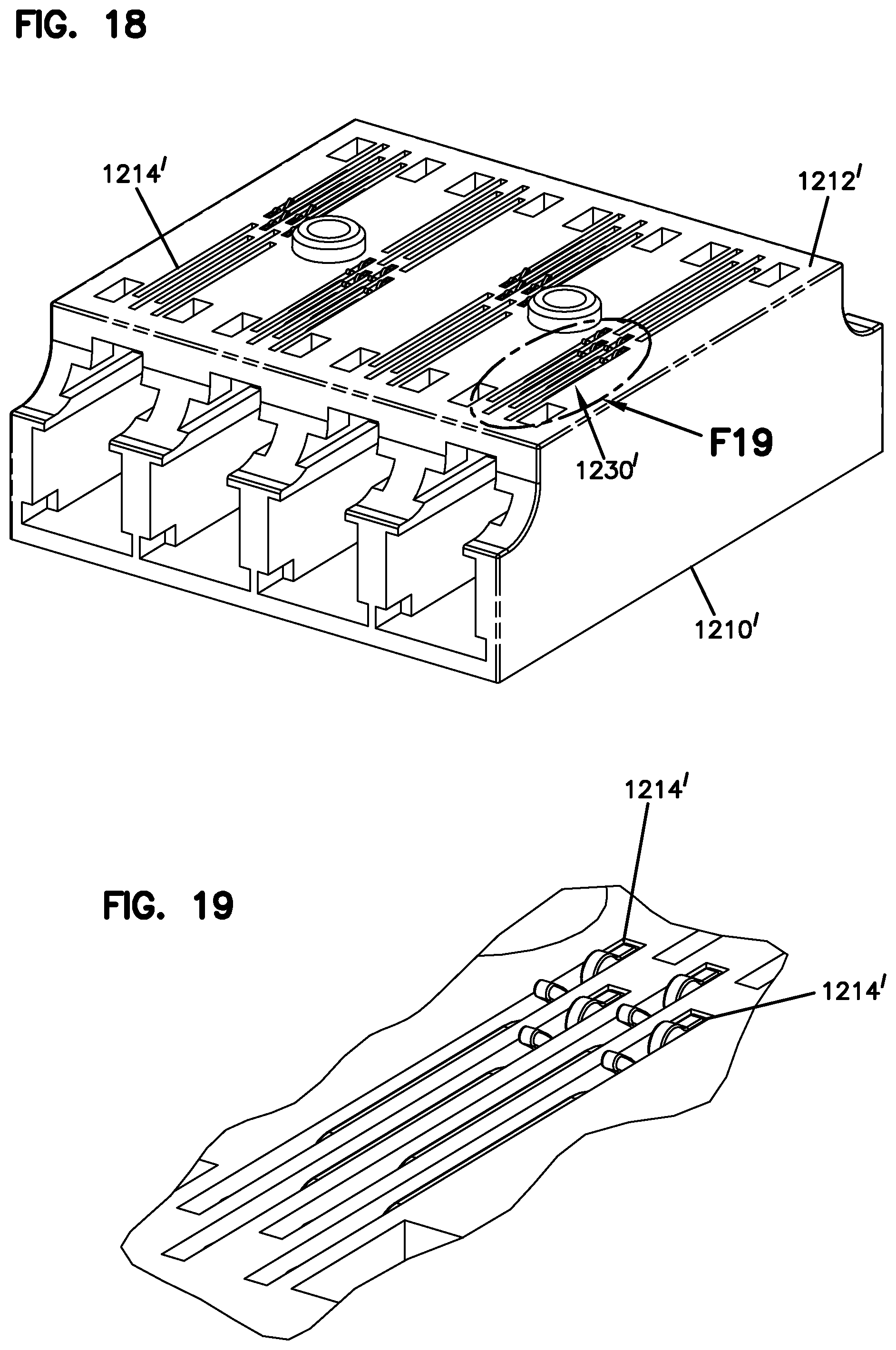 Patent US12306444 Figure 18 – Managed fiber connectivity systems