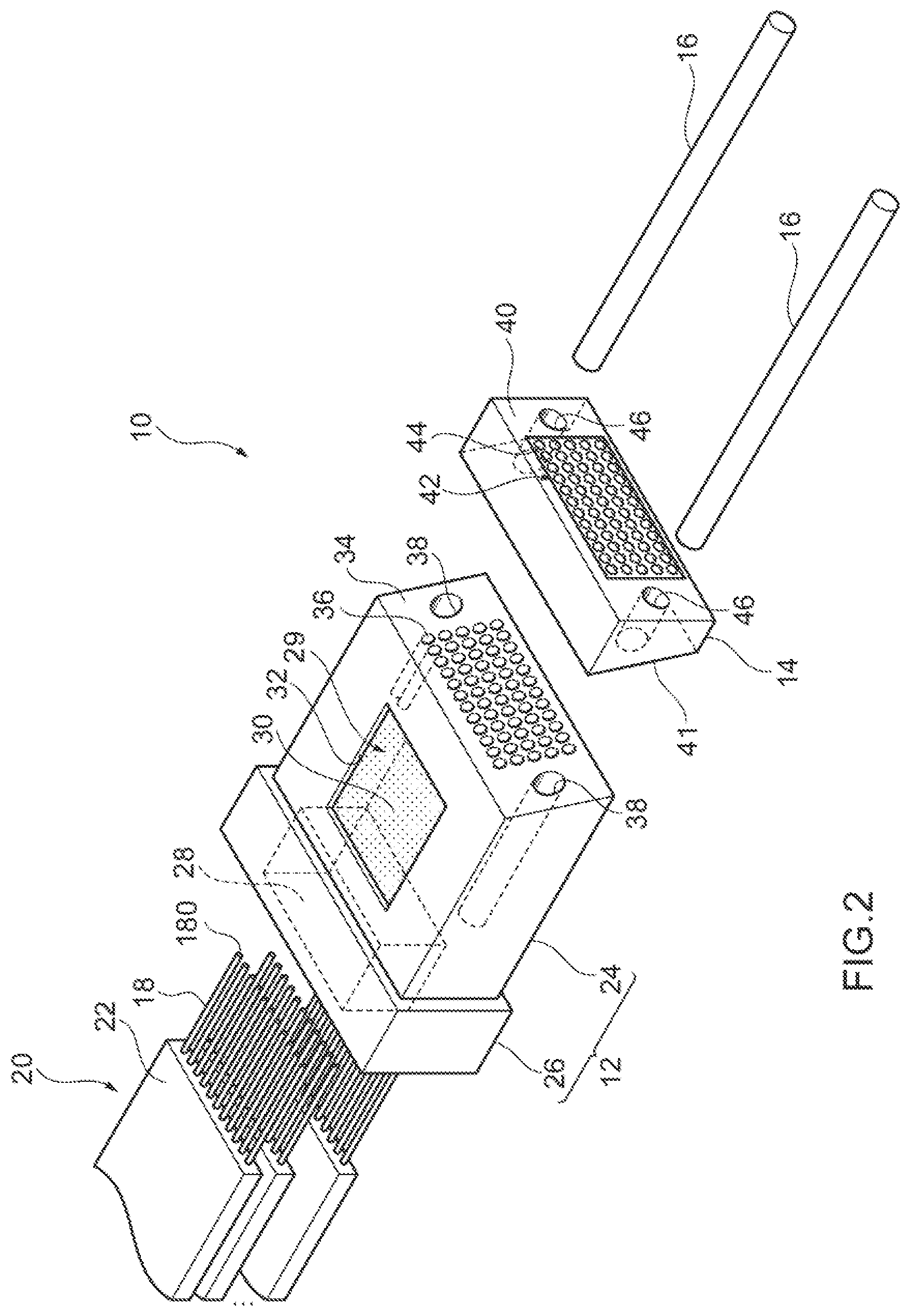 Patent US12306445 Figure 2 – Optical connector and optical connector connection structure