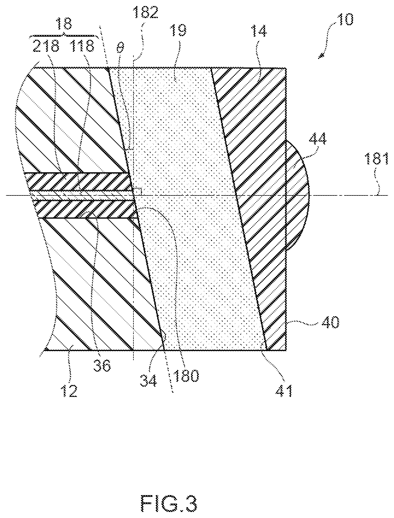 Patent US12306445 Figure 3 – Optical connector and optical connector connection structure