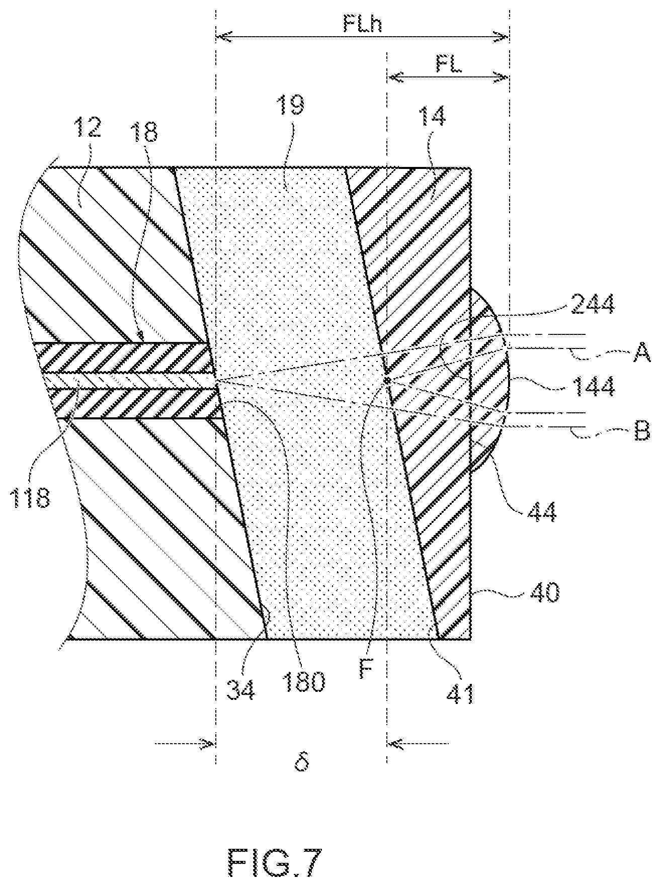 Patent US12306445 Figure 8 – Optical connector and optical connector connection structure