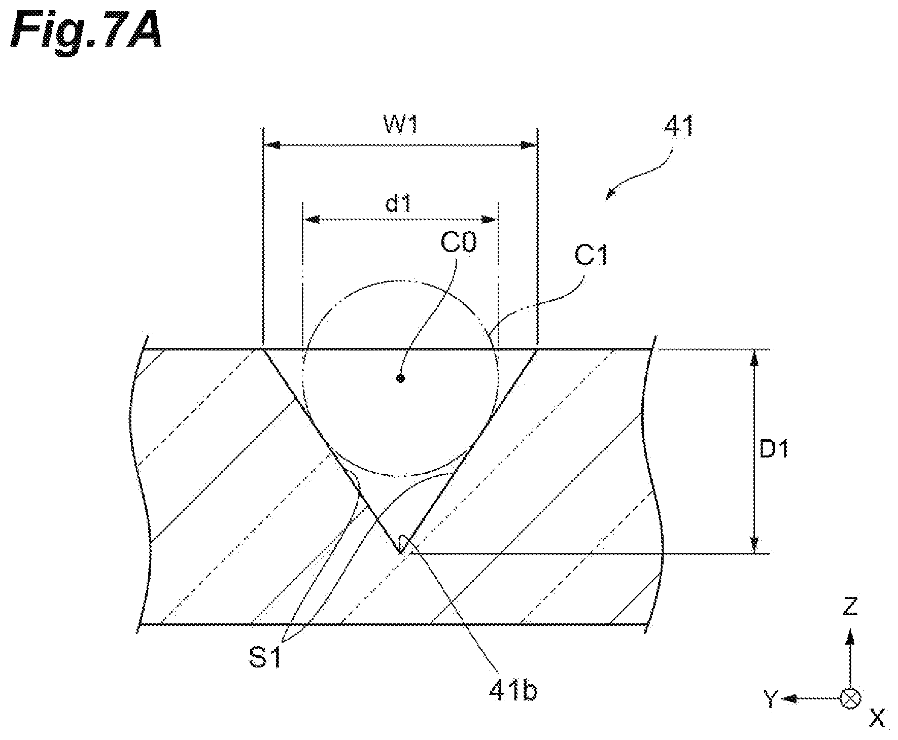 Patent US12306446 Figure 7 – Ferrule and optical connector