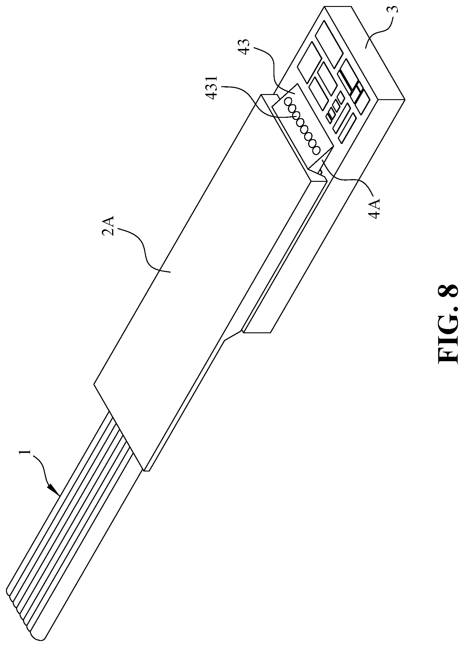 Patent US12306448 Figure 8 – Alignment structure of optical element