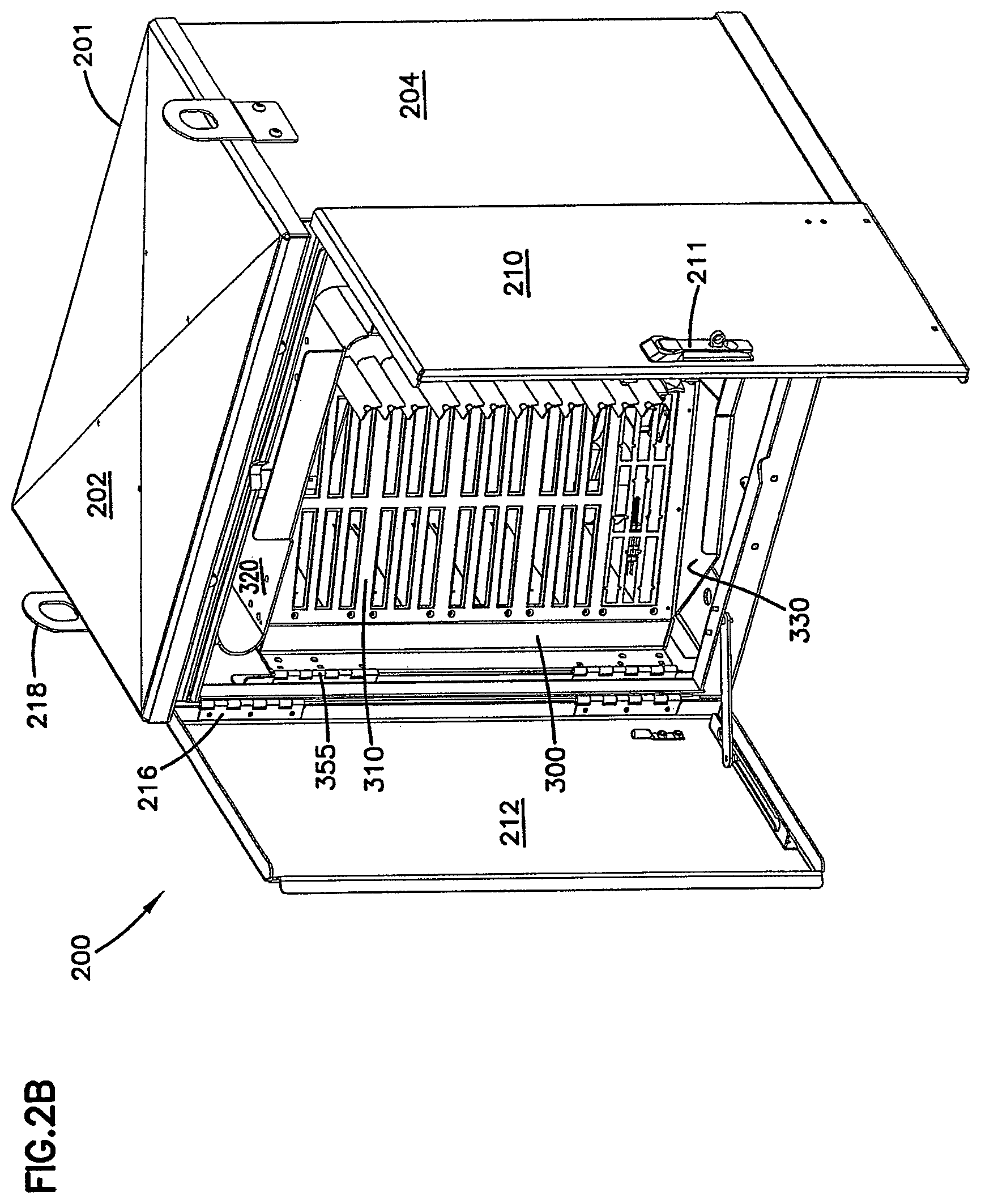 Patent US12306450 Figure 3 – Fiber distribution hub