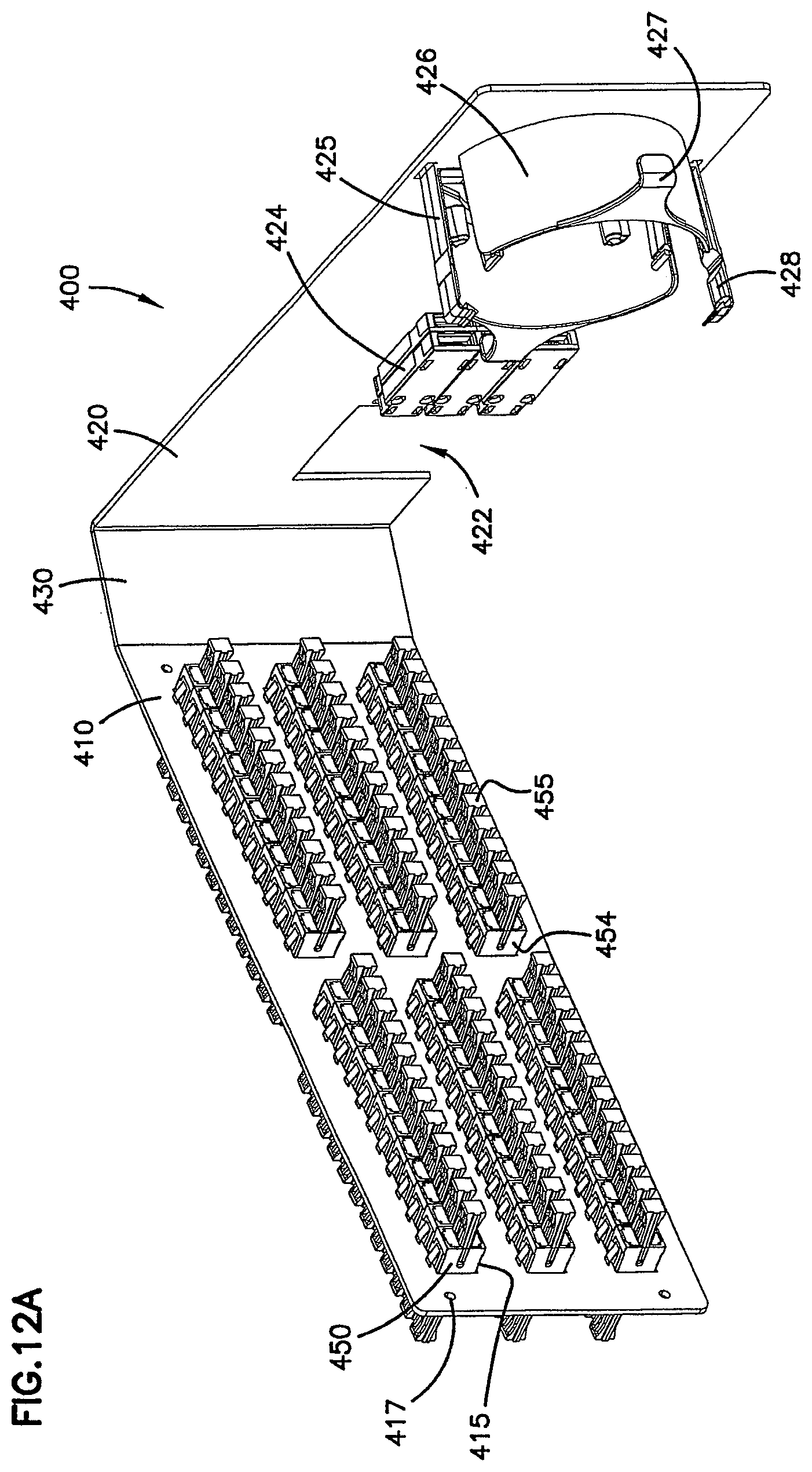 Patent US12306450 Figure 16 – Fiber distribution hub