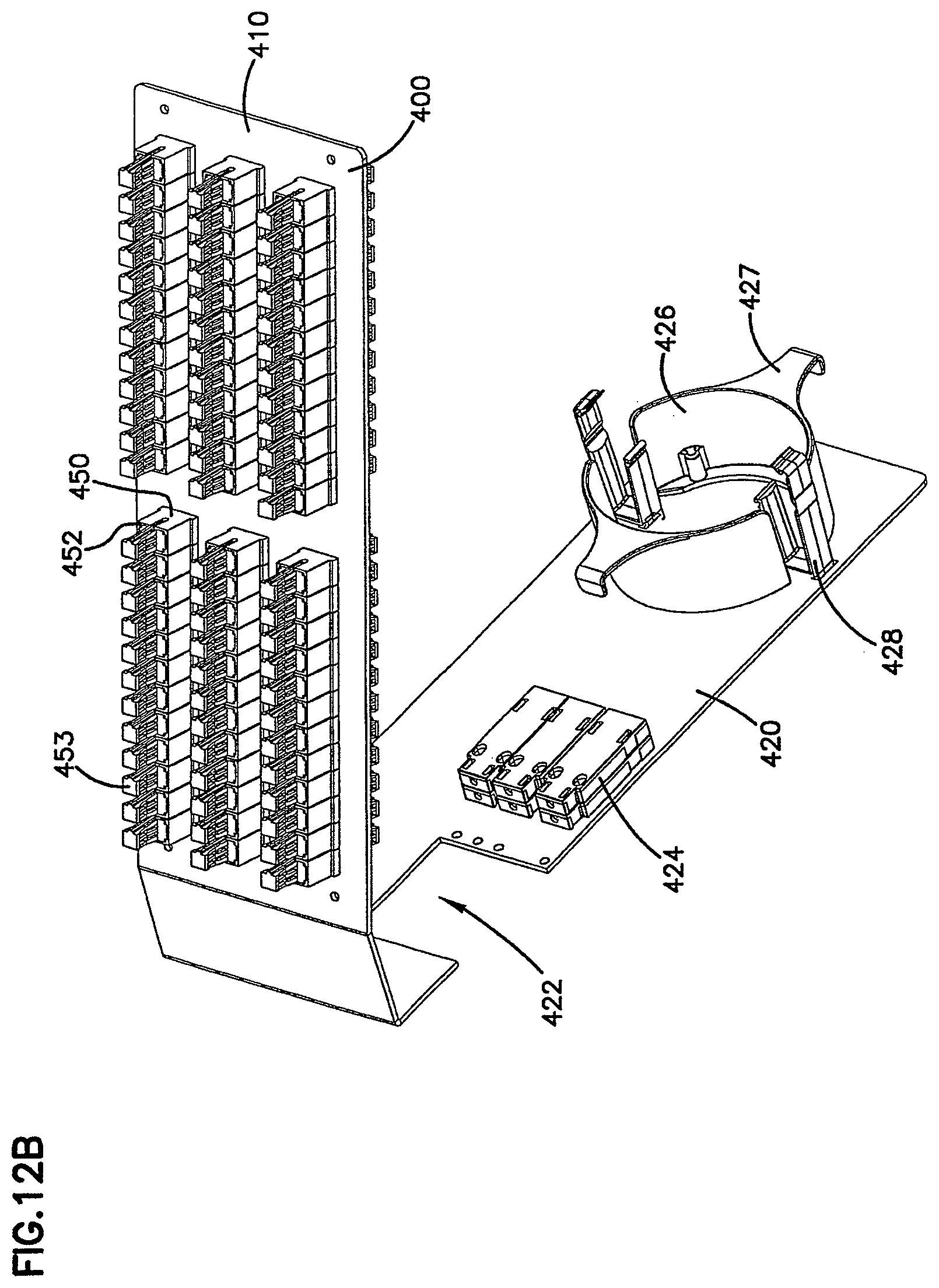 Patent US12306450 Figure 17 – Fiber distribution hub