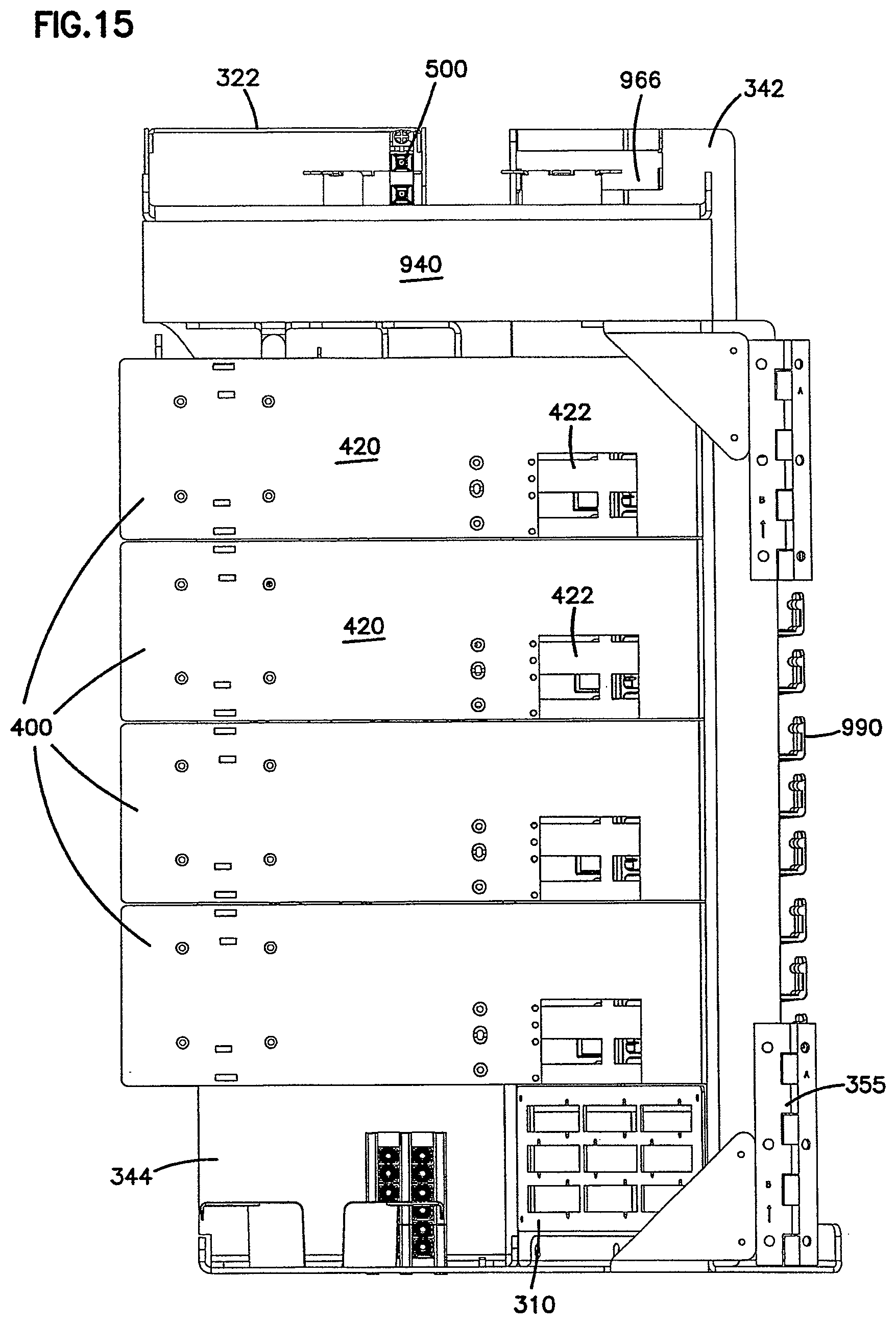 Patent US12306450 Figure 20 – Fiber distribution hub