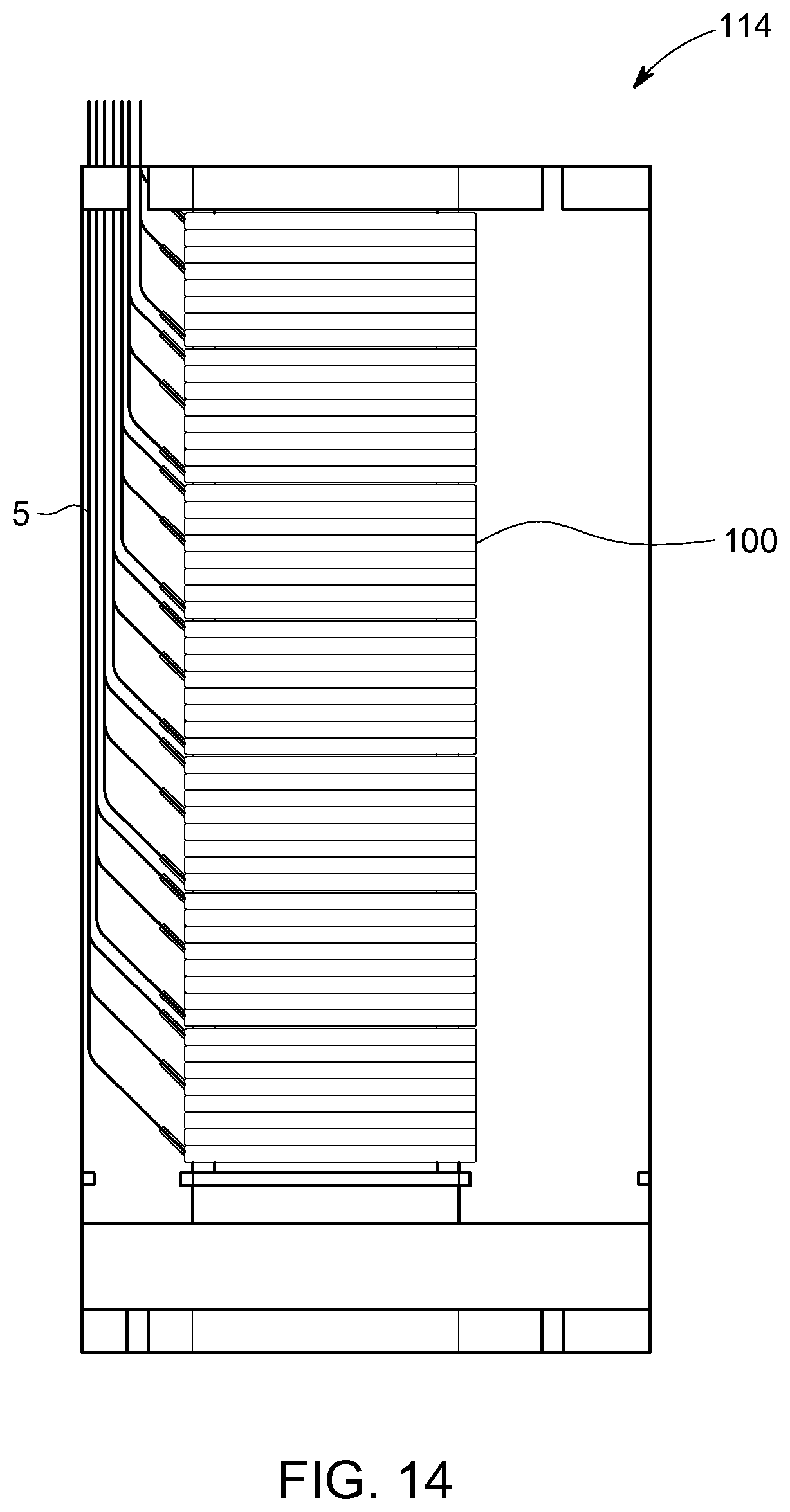 Patent US12306451 Figure 11 – Frame assemblies for optical fiber distribution elements