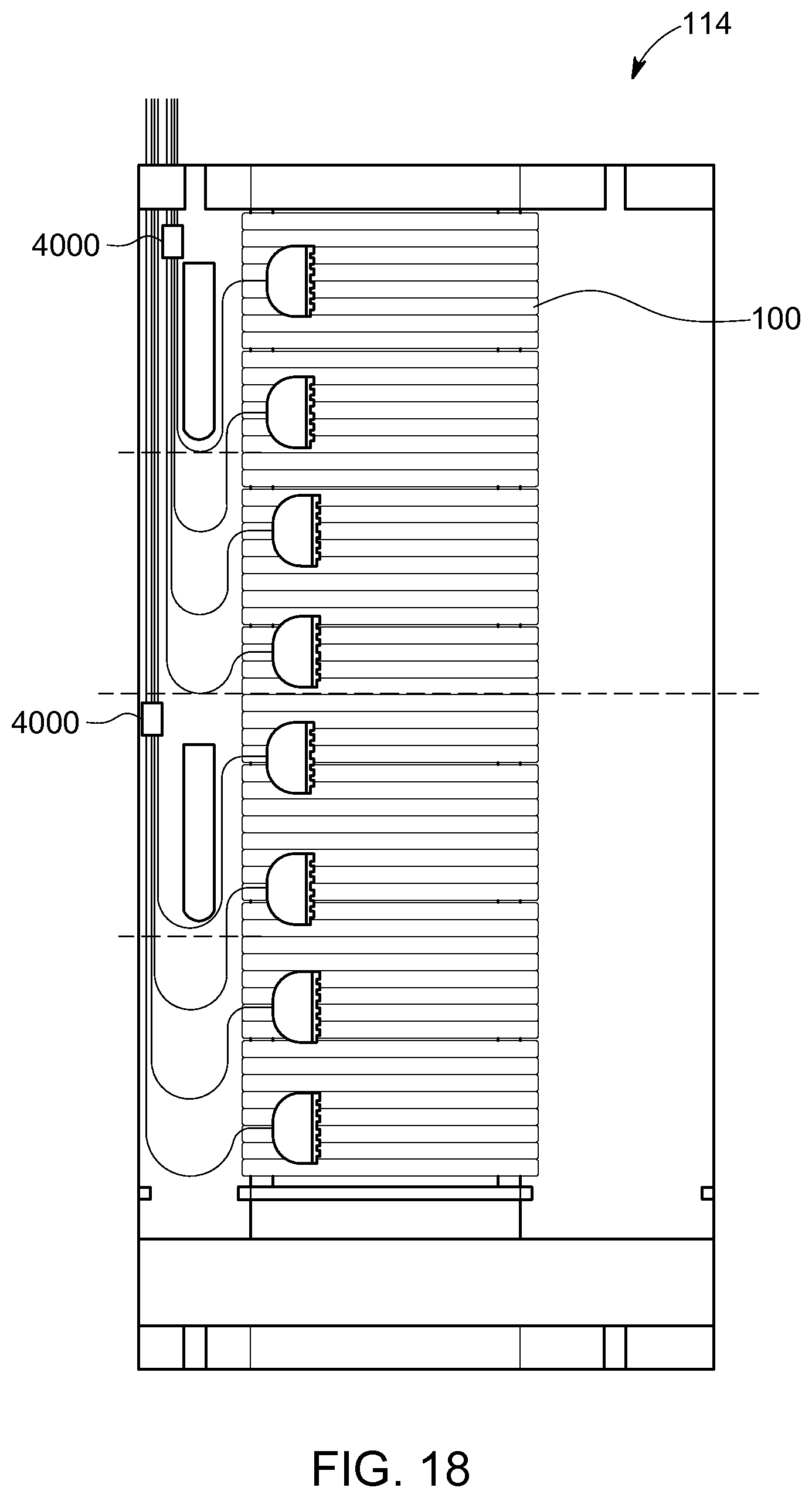 Patent US12306451 Figure 15 – Frame assemblies for optical fiber distribution elements