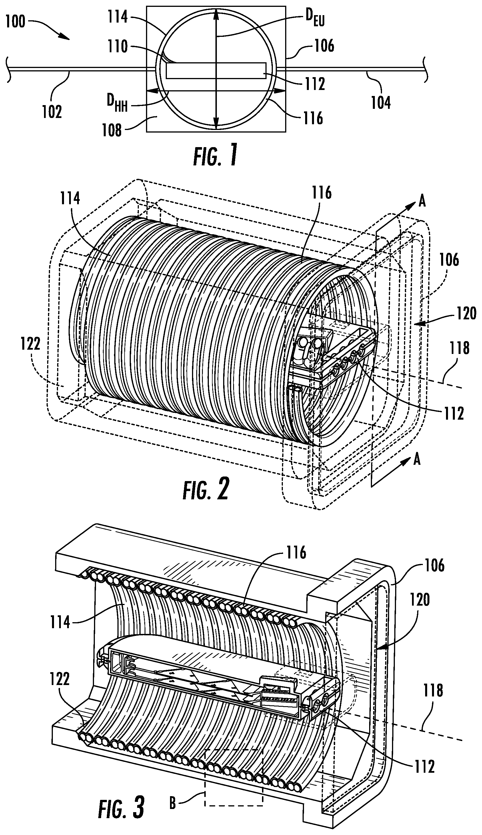 Patent US12306452 Figure 1 – Systems and methods of managing cables in telecommunication systems