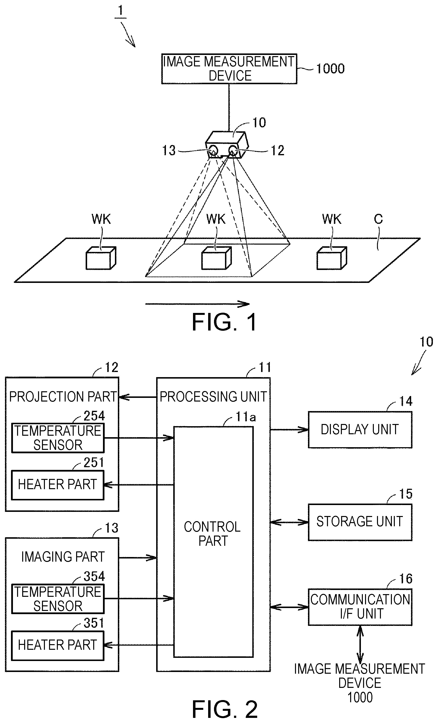 Patent US12306456 Figure 1 – Optical assembly for three-dimensional measurement device and three-dimensional measurement device equipped with same