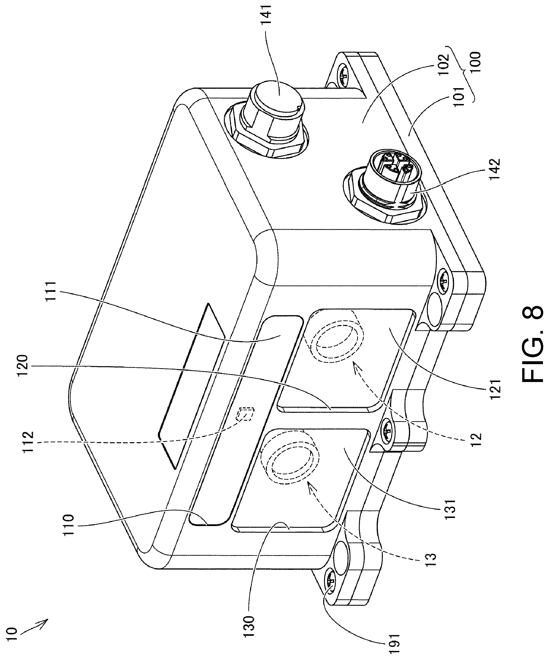 Patent US12306456 Figure 6 – Optical assembly for three-dimensional measurement device and three-dimensional measurement device equipped with same