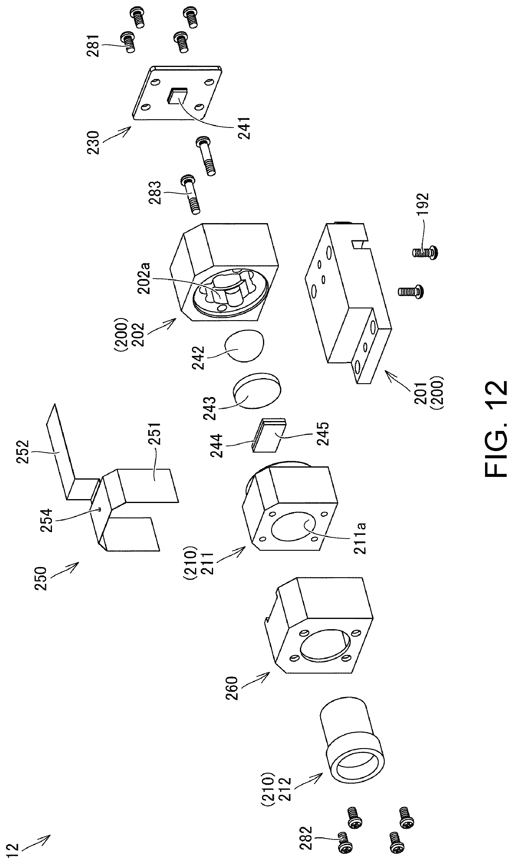 Patent US12306456 Figure 10 – Optical assembly for three-dimensional measurement device and three-dimensional measurement device equipped with same