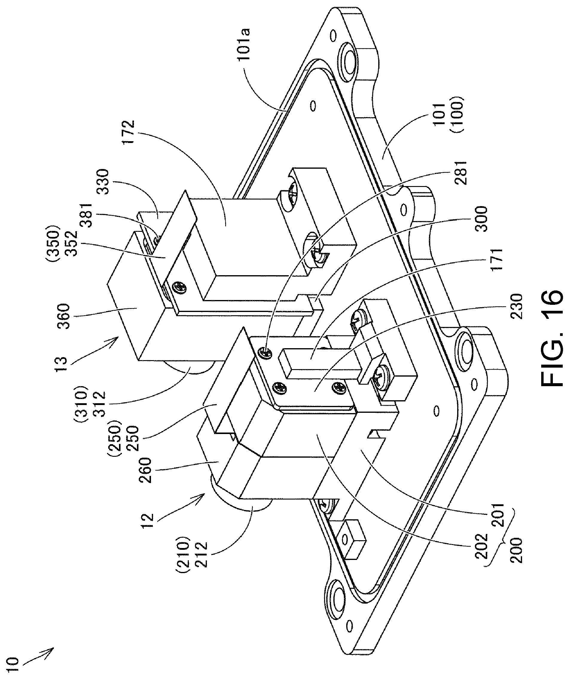 Patent US12306456 Figure 14 – Optical assembly for three-dimensional measurement device and three-dimensional measurement device equipped with same