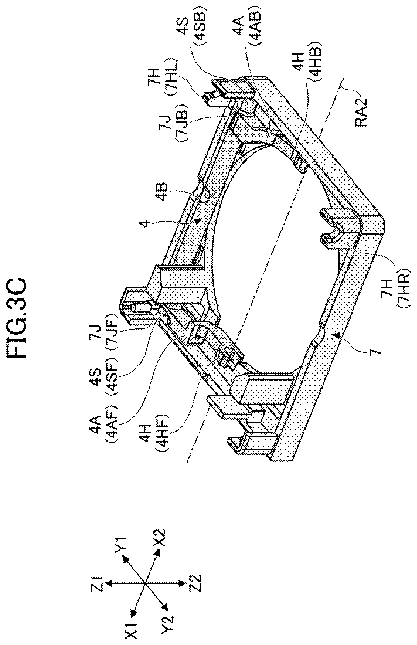 Patent US12306459 Figure 6 – Lens driving device and camera module