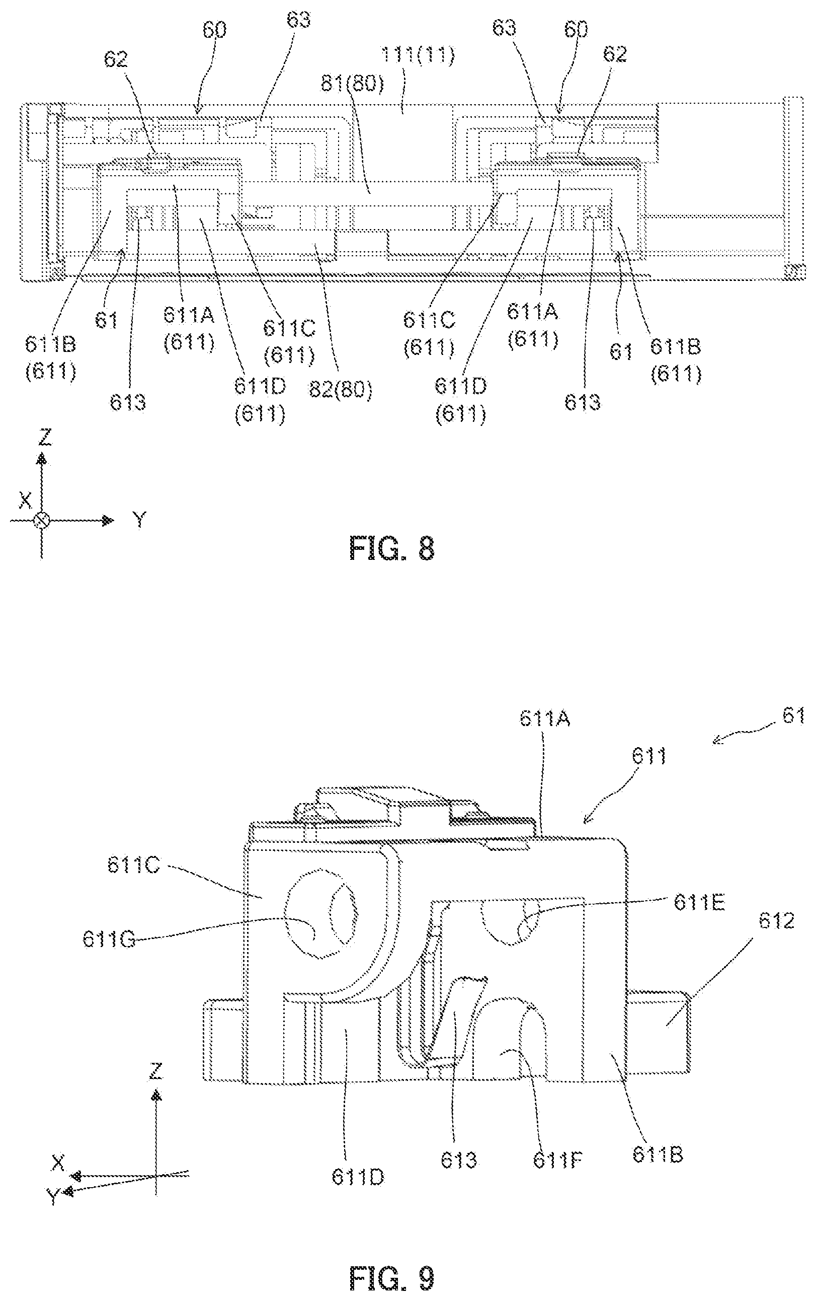 Patent US12306460 Figure 6 – Lens driving device, camera module, and camera-equipped device