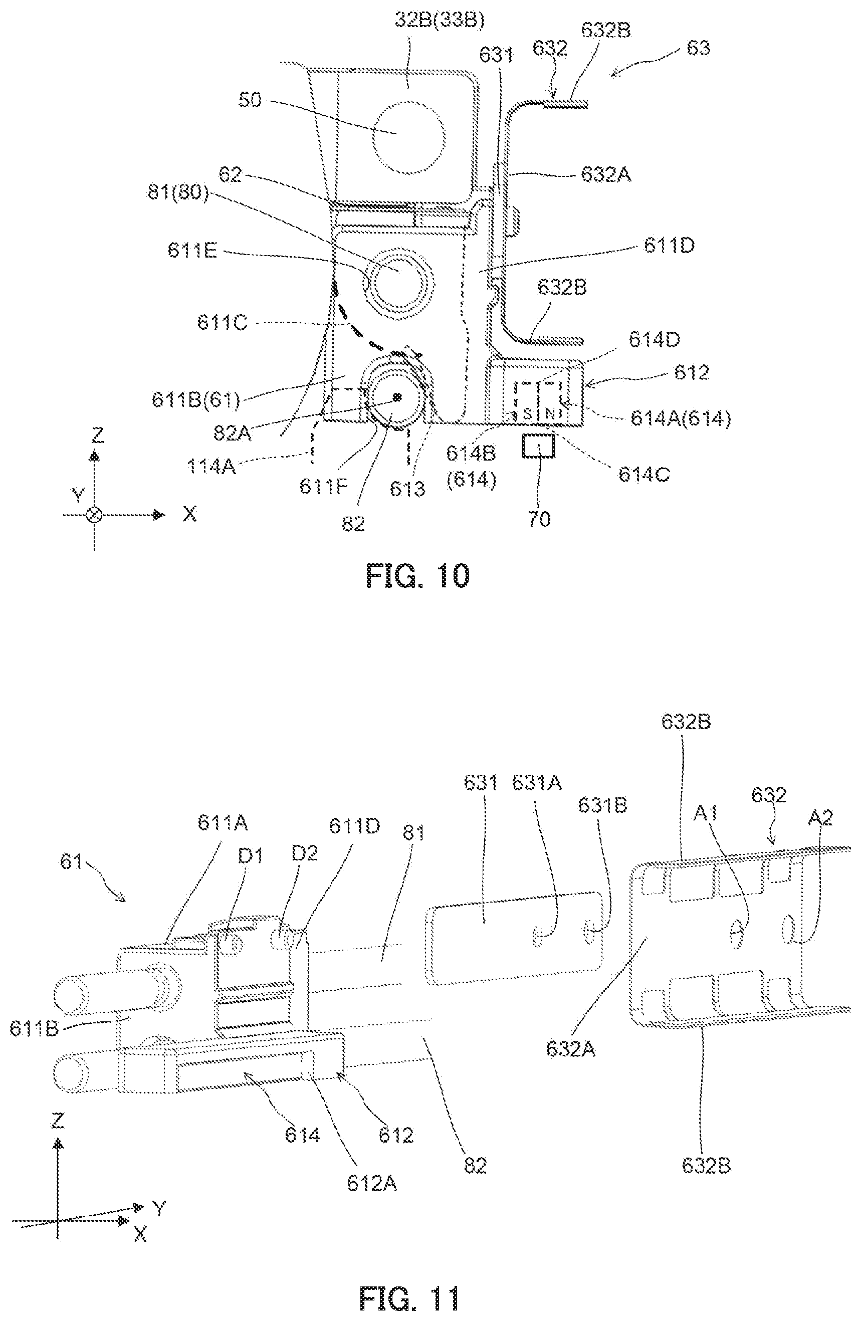 Patent US12306460 Figure 7 – Lens driving device, camera module, and camera-equipped device