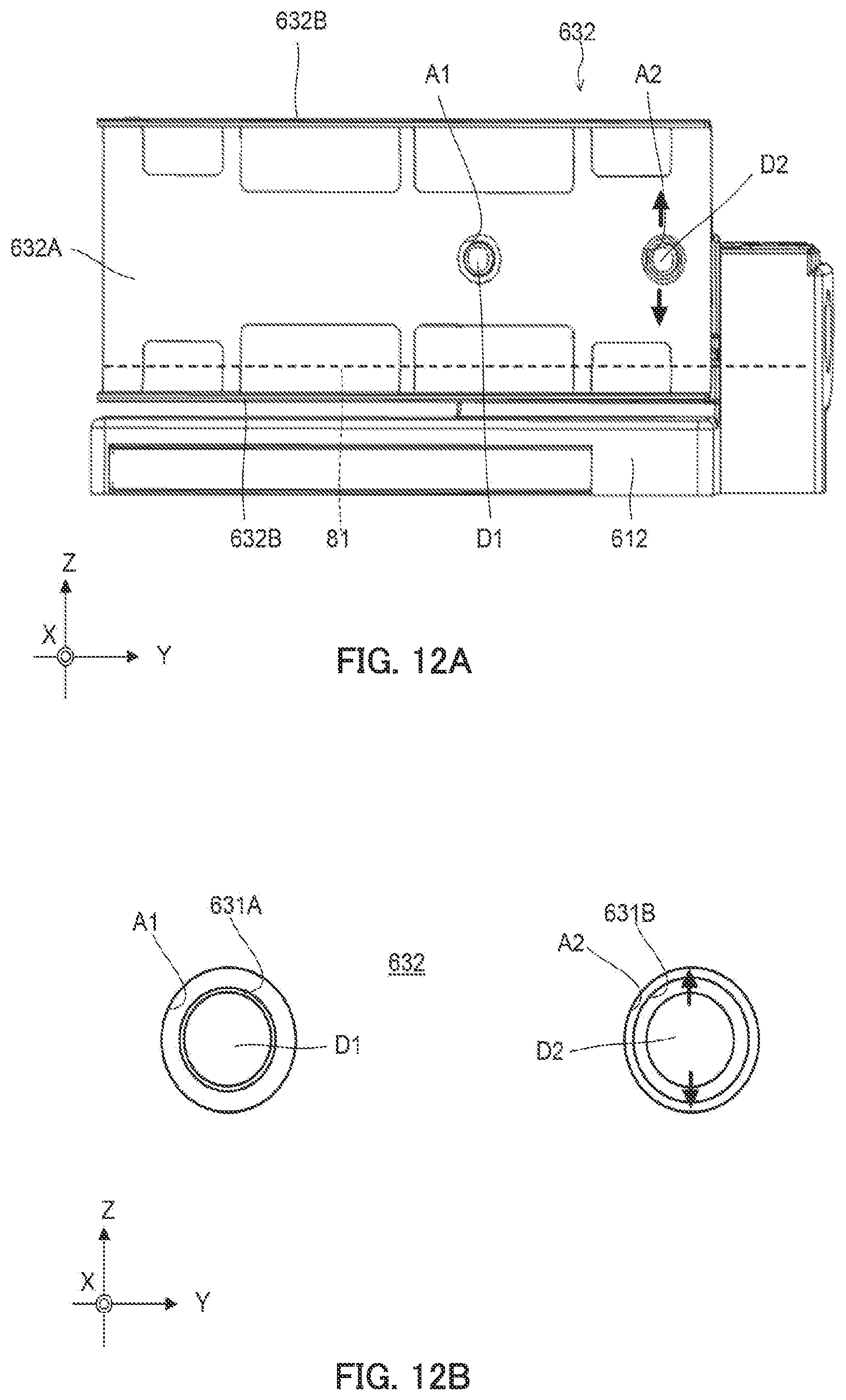 Patent US12306460 Figure 8 – Lens driving device, camera module, and camera-equipped device