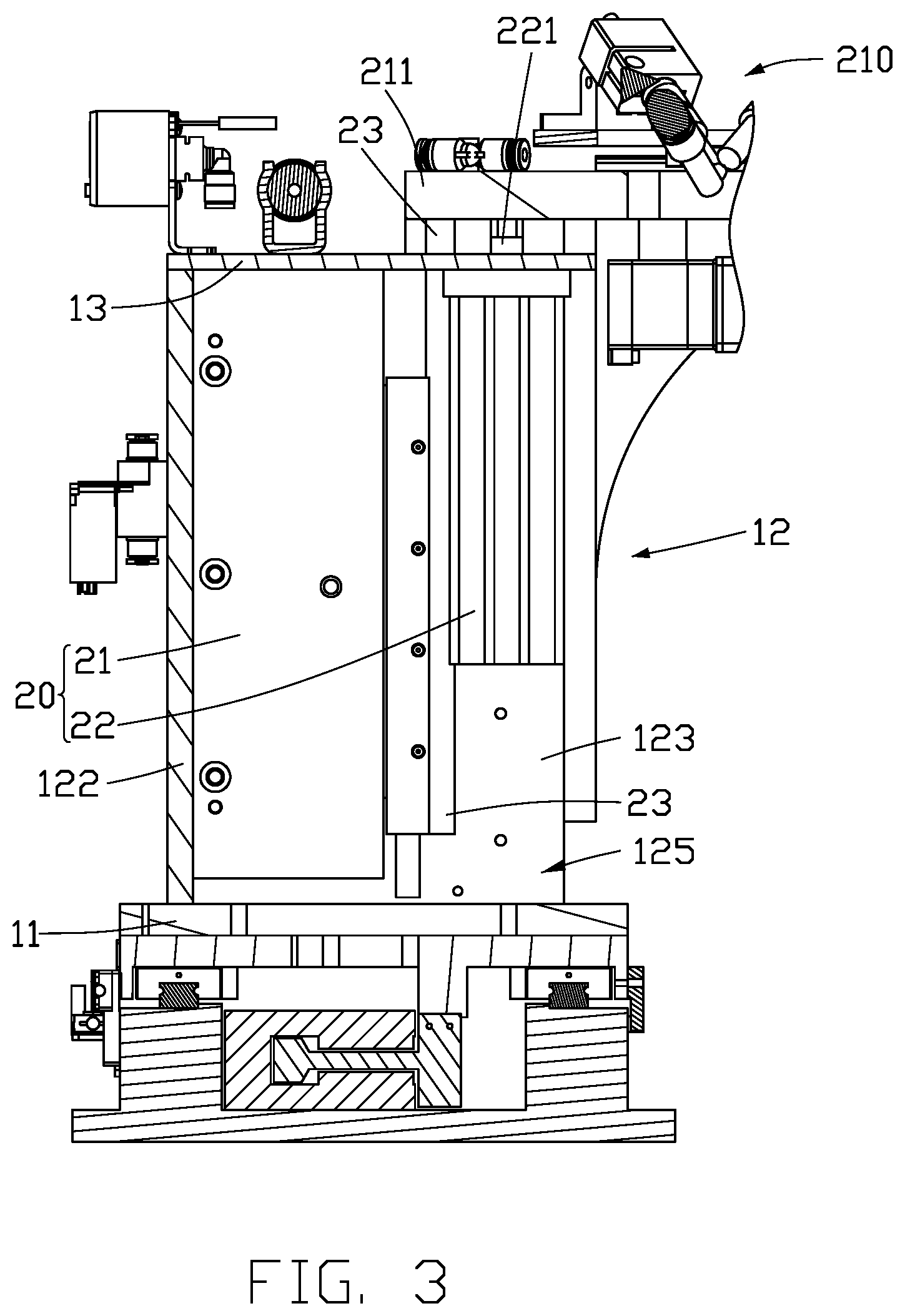Patent US12306461 Figure 3 – Driving module and focusing mechanism including driving module
