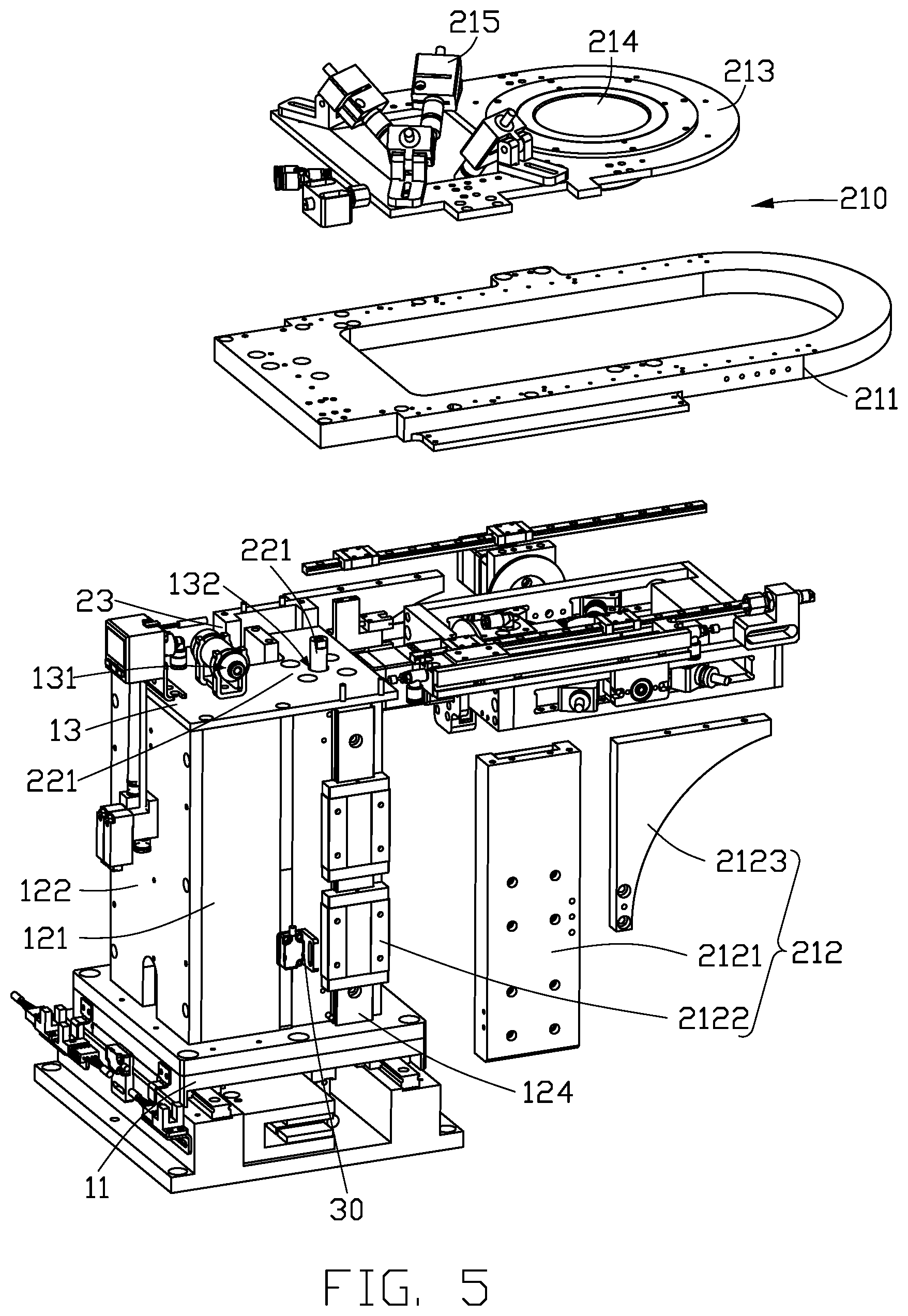 Patent US12306461 Figure 5 – Driving module and focusing mechanism including driving module