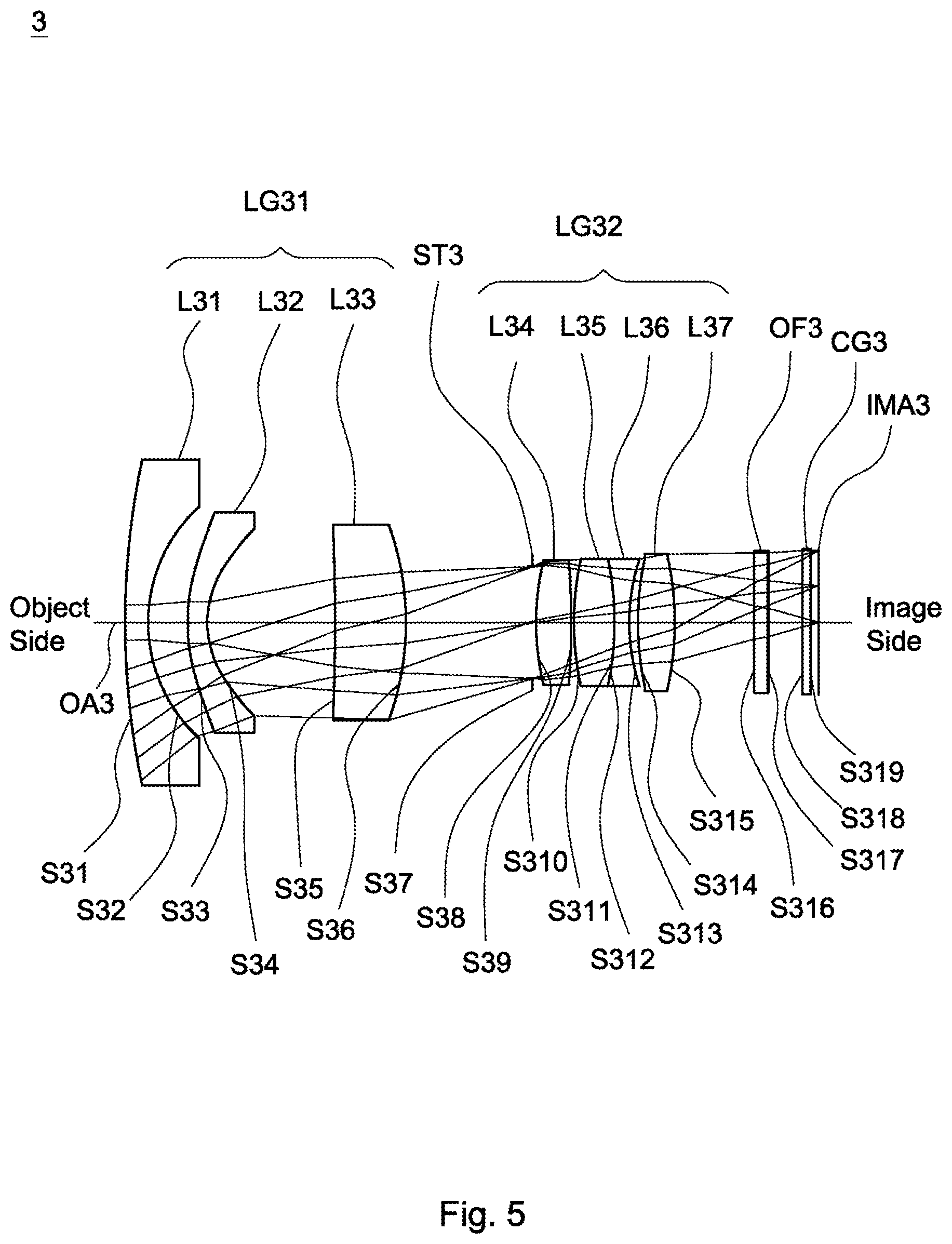 Patent US12306464 Figure 11 – Lens assembly