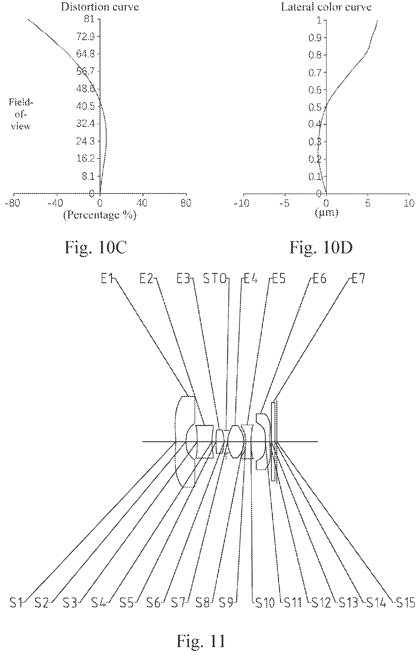 Patent US12306467 Figure 8 – Optical imaging lens assembly