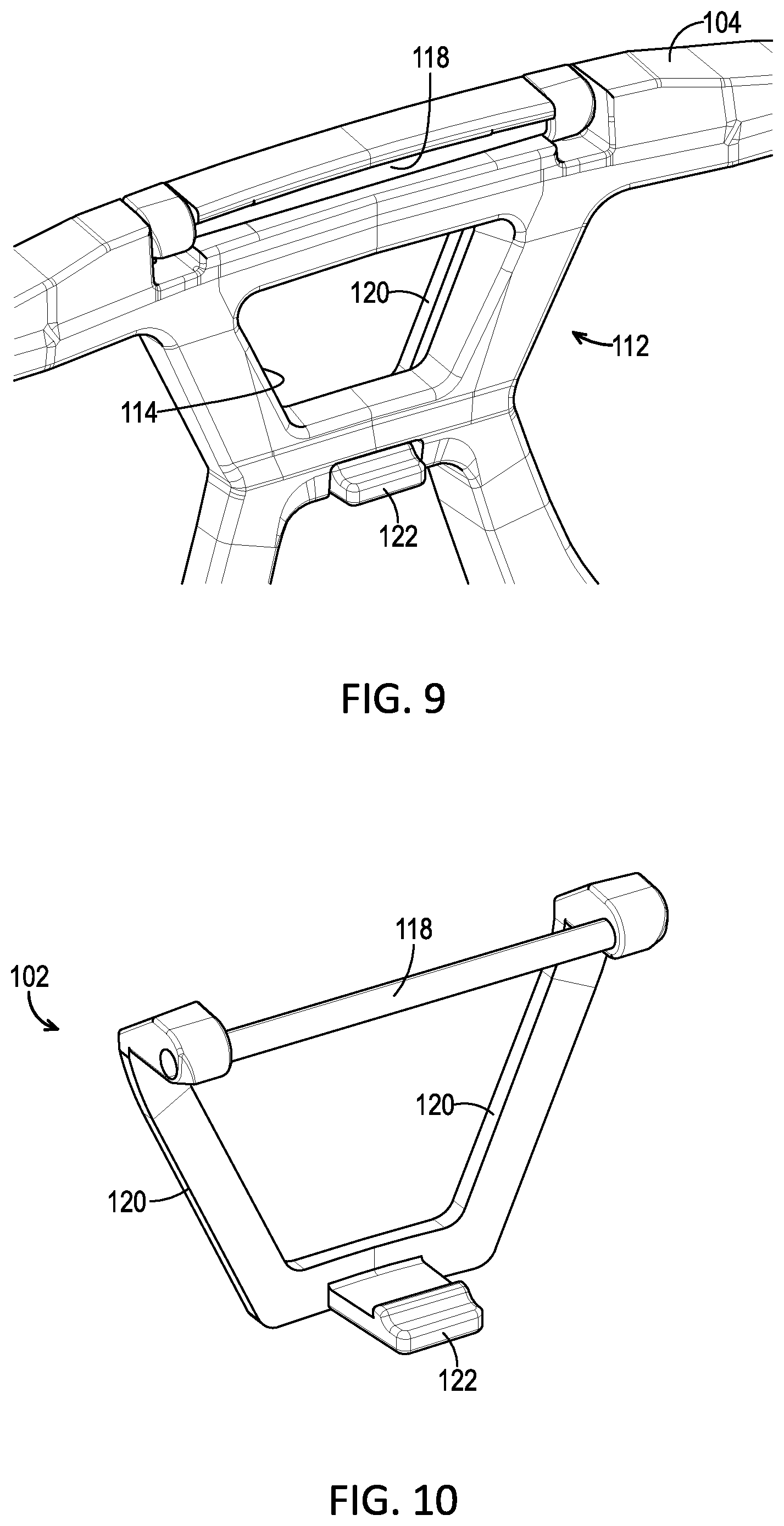 Patent US12306468 Figure 7 – Eyewear having a pivotable lens retainer