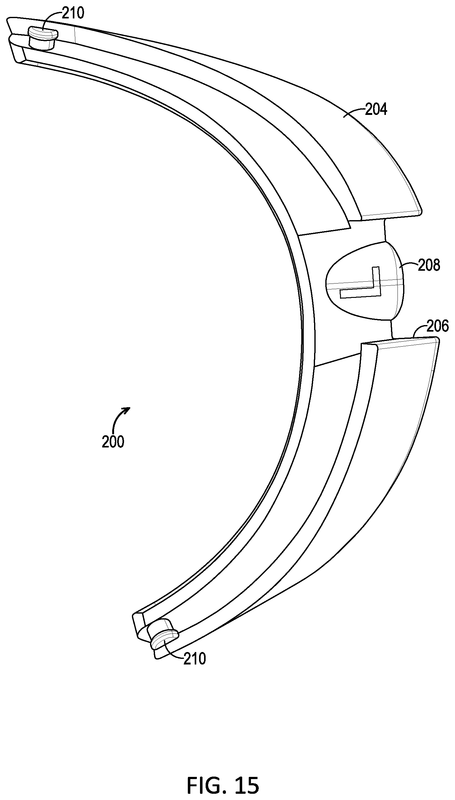 Patent US12306468 Figure 11 – Eyewear having a pivotable lens retainer