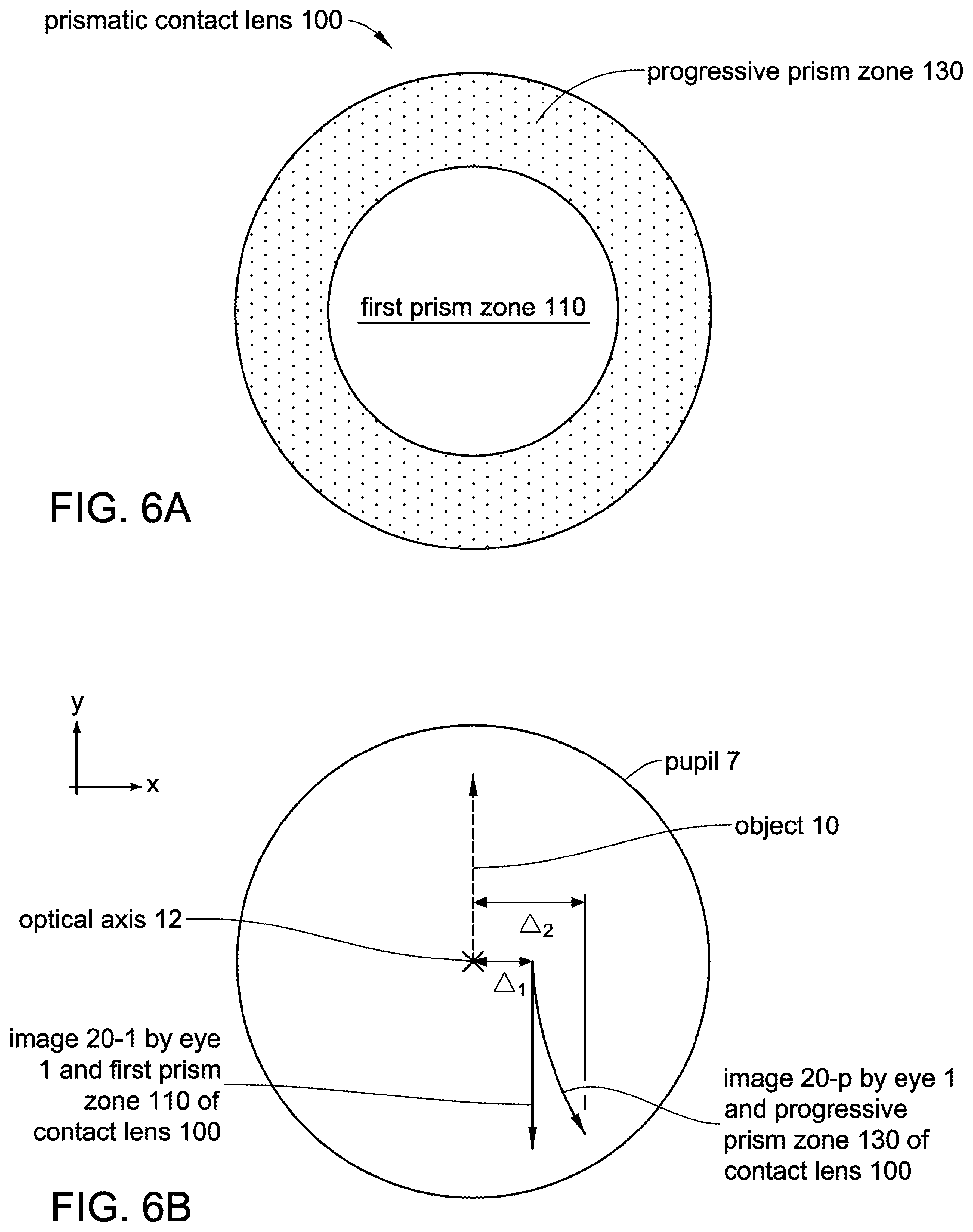 Patent US12306471 Figure 6 – Prismatic contact lens