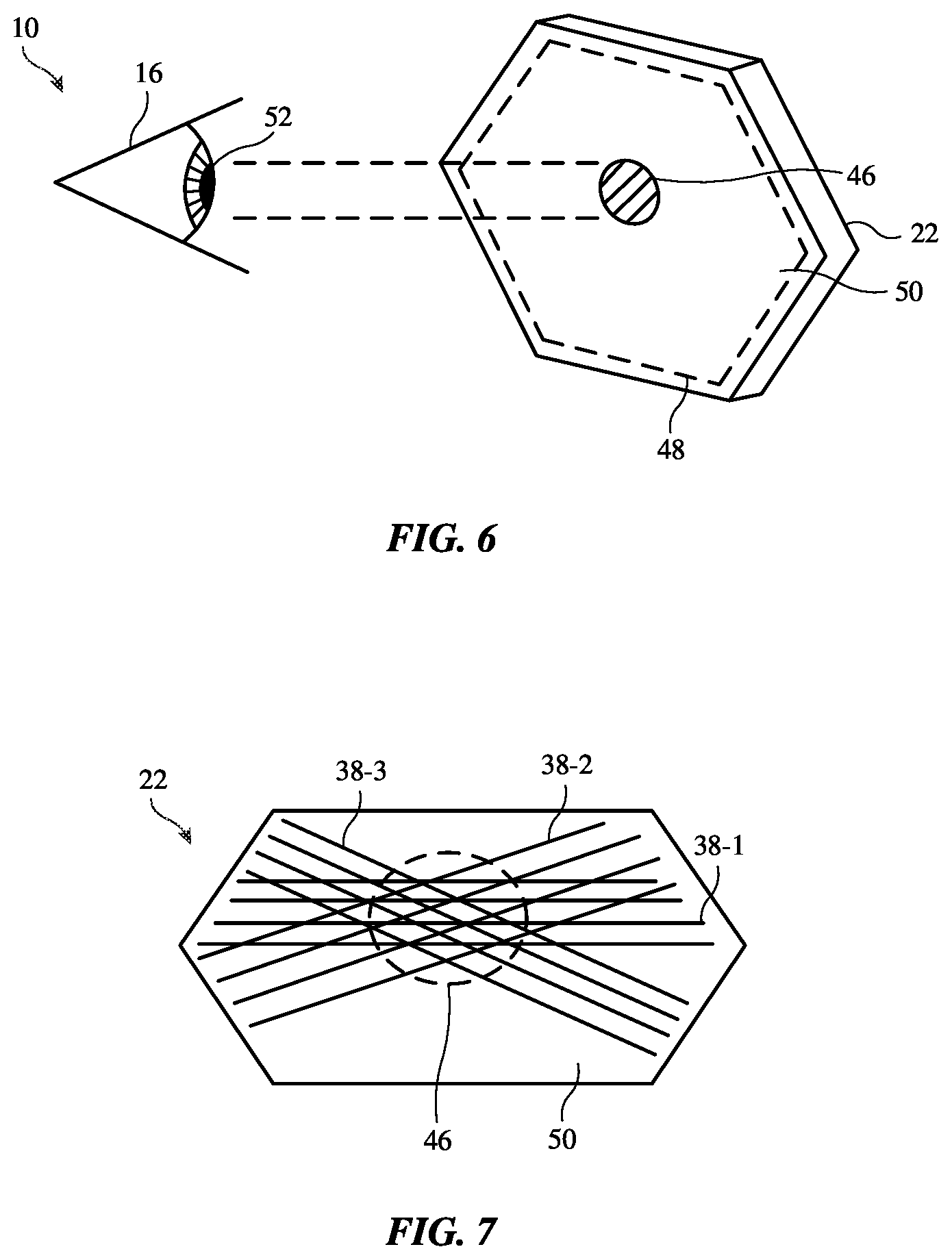 Patent US12306472 Figure 6 – Tunable lens systems with passive matrix electrode arrays