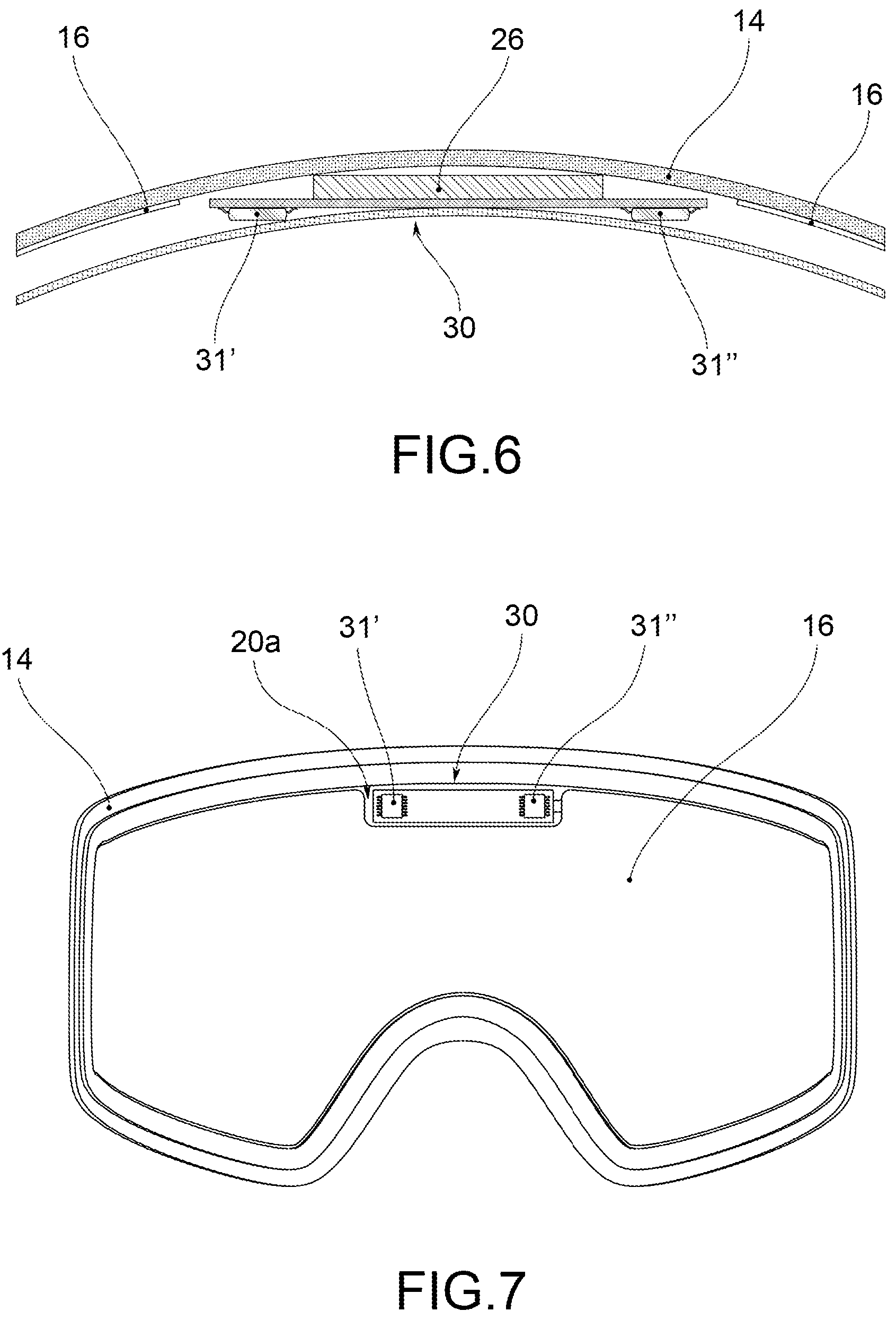 Patent US12306476 Figure 5 – Eye protection mask for practicing winter sports
