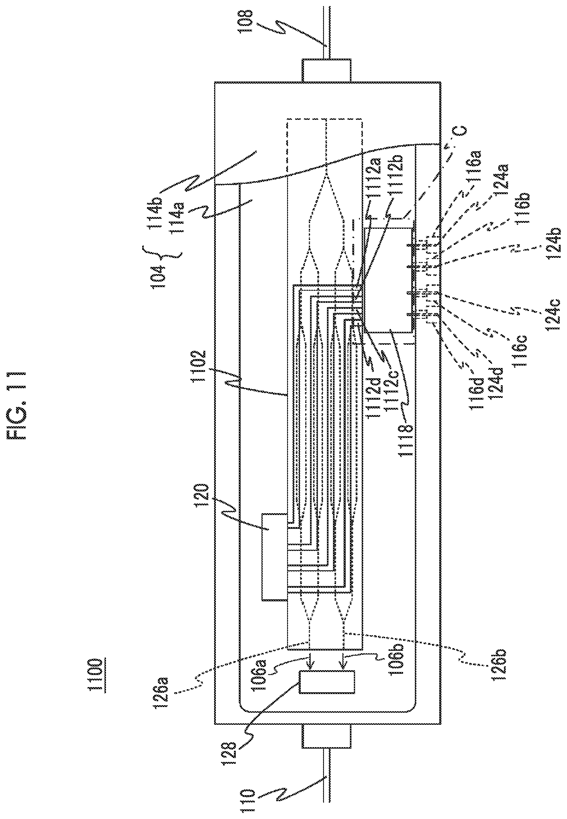 Patent US12306479 Figure 10 – Optical modulator and optical transmission apparatus using same