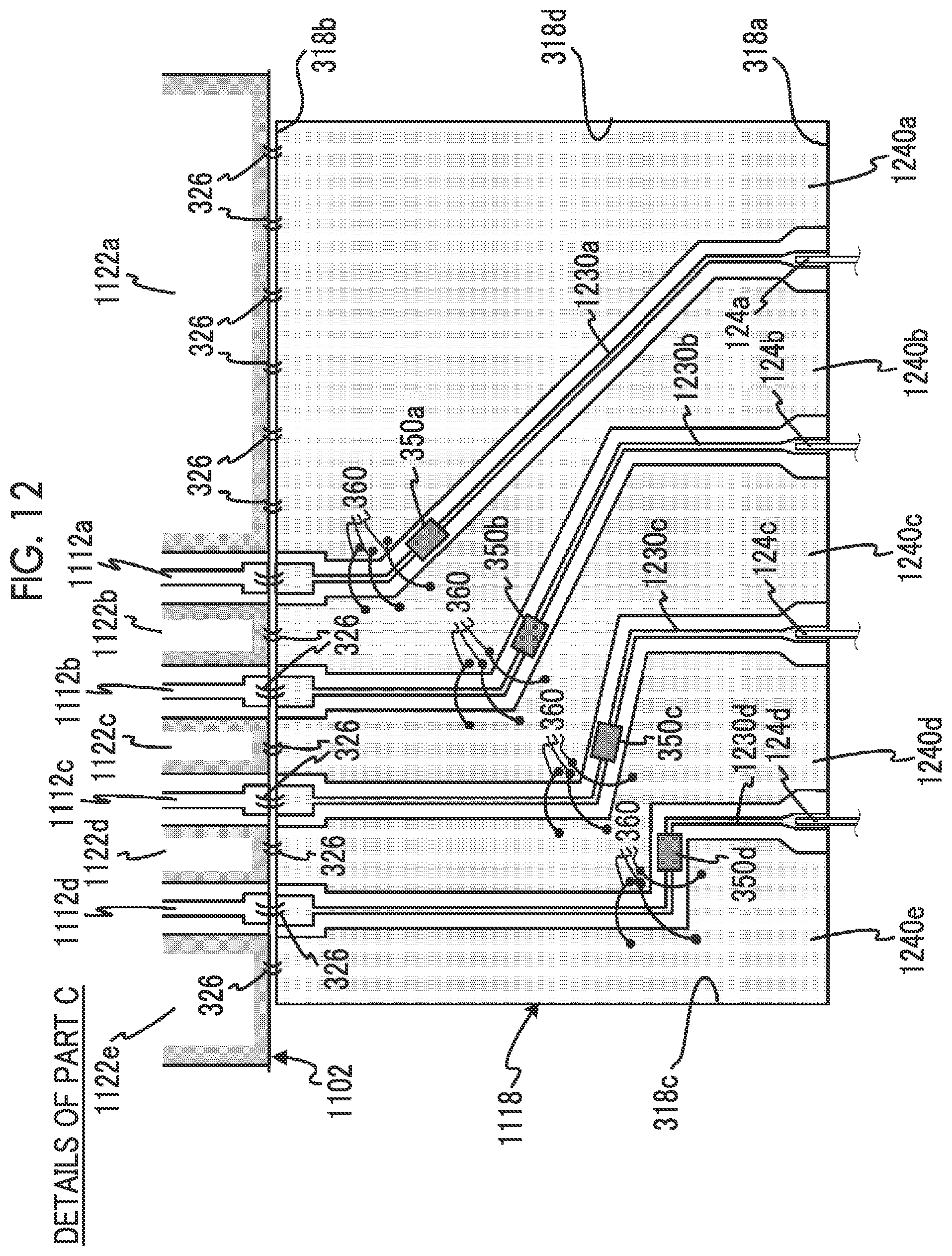 Patent US12306479 Figure 11 – Optical modulator and optical transmission apparatus using same