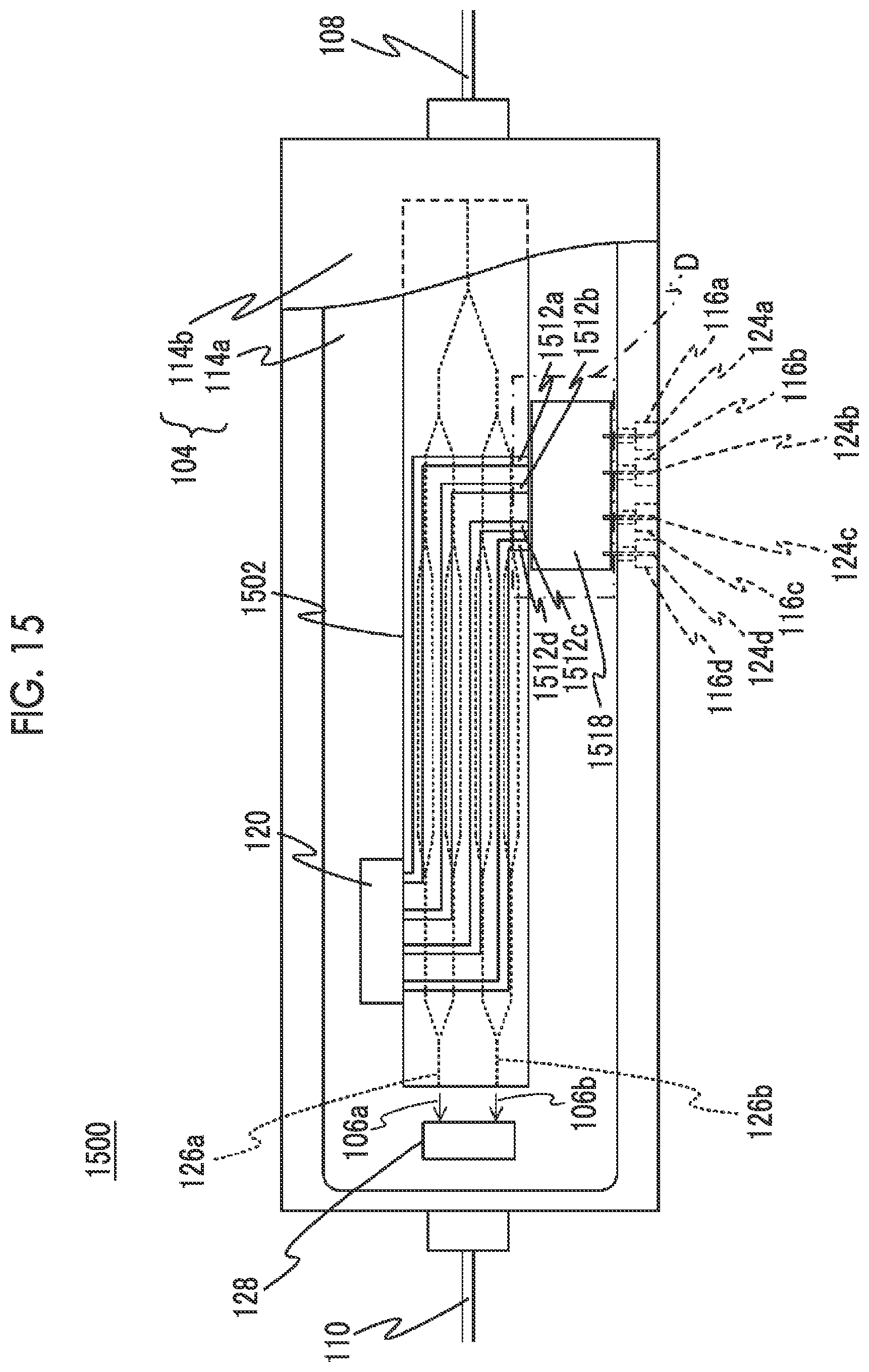 Patent US12306479 Figure 14 – Optical modulator and optical transmission apparatus using same