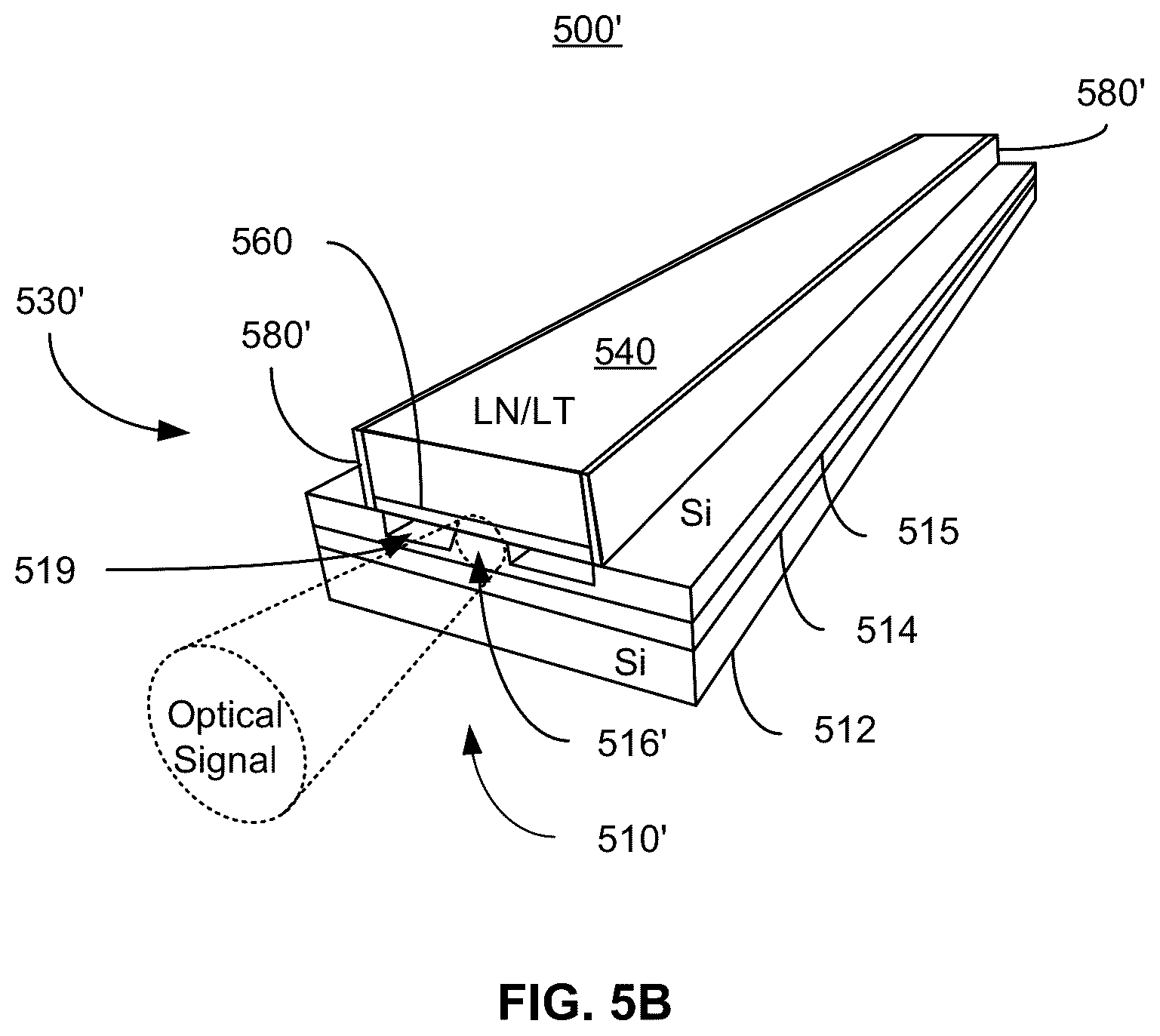 Patent US12306481 Figure 7 – Diffusion barrier layer in lithium niobate-containing photonic devices