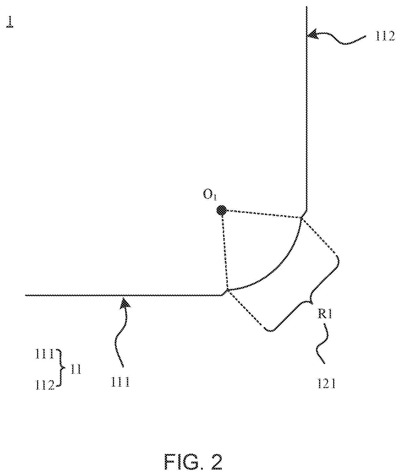 Patent US12306483 Figure 2 – Substrate and method for cutting the same, and electronic device and electronic apparatus