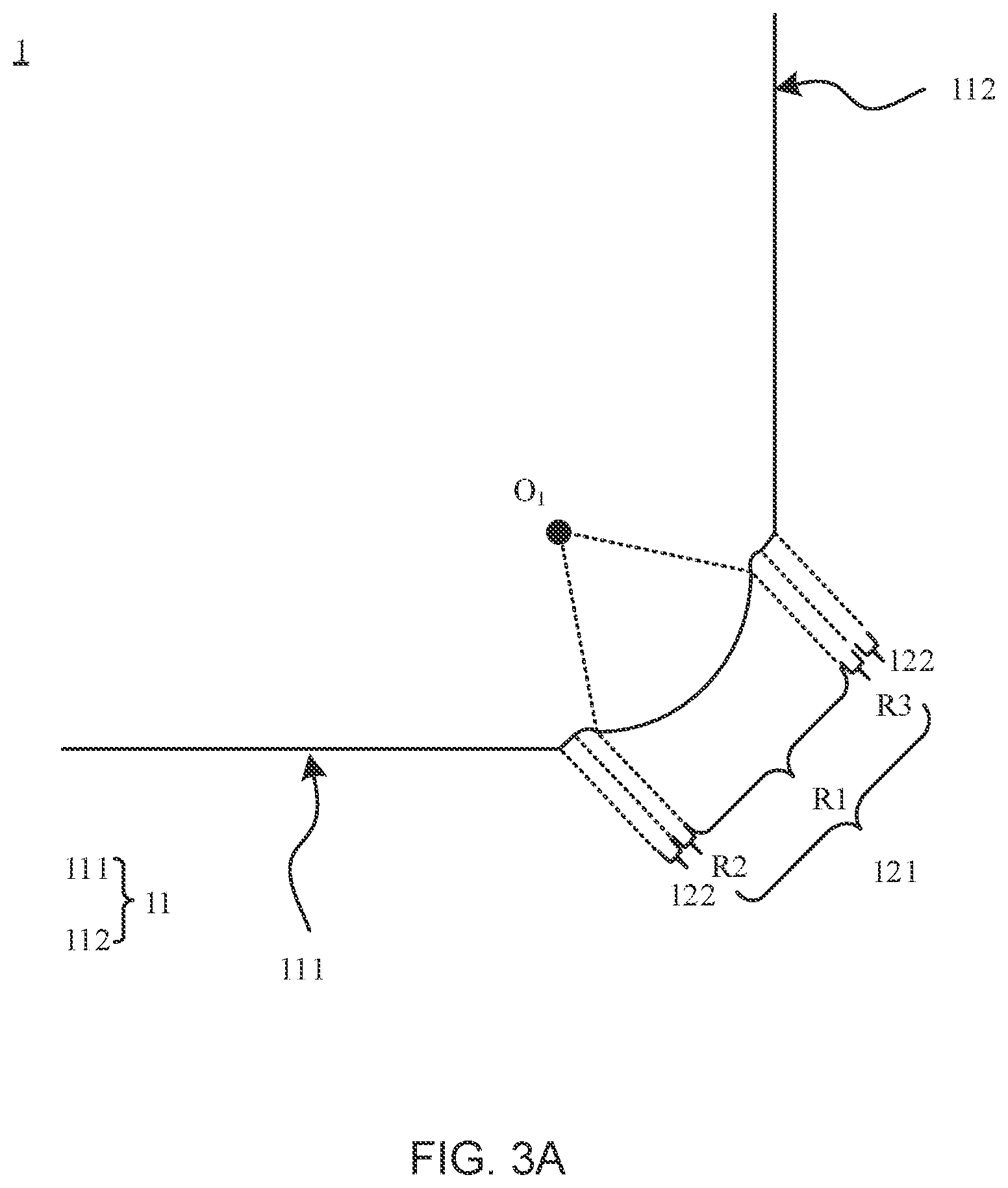 Patent US12306483 Figure 3 – Substrate and method for cutting the same, and electronic device and electronic apparatus