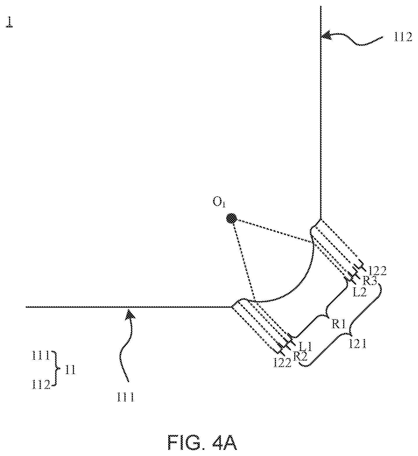 Patent US12306483 Figure 5 – Substrate and method for cutting the same, and electronic device and electronic apparatus