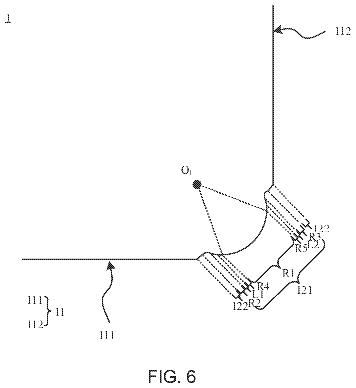 Patent US12306483 Figure 8 – Substrate and method for cutting the same, and electronic device and electronic apparatus