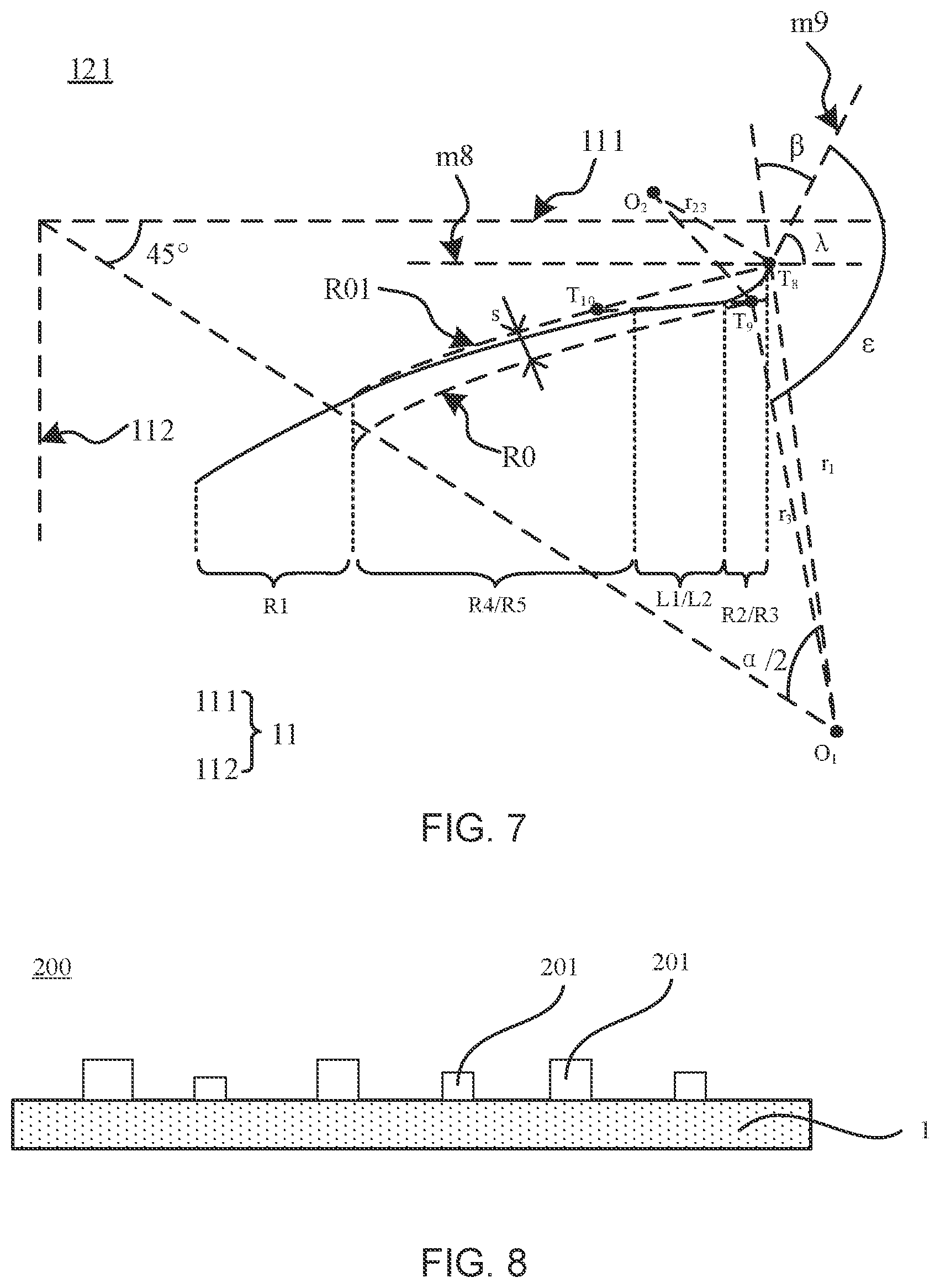 Patent US12306483 Figure 9 – Substrate and method for cutting the same, and electronic device and electronic apparatus