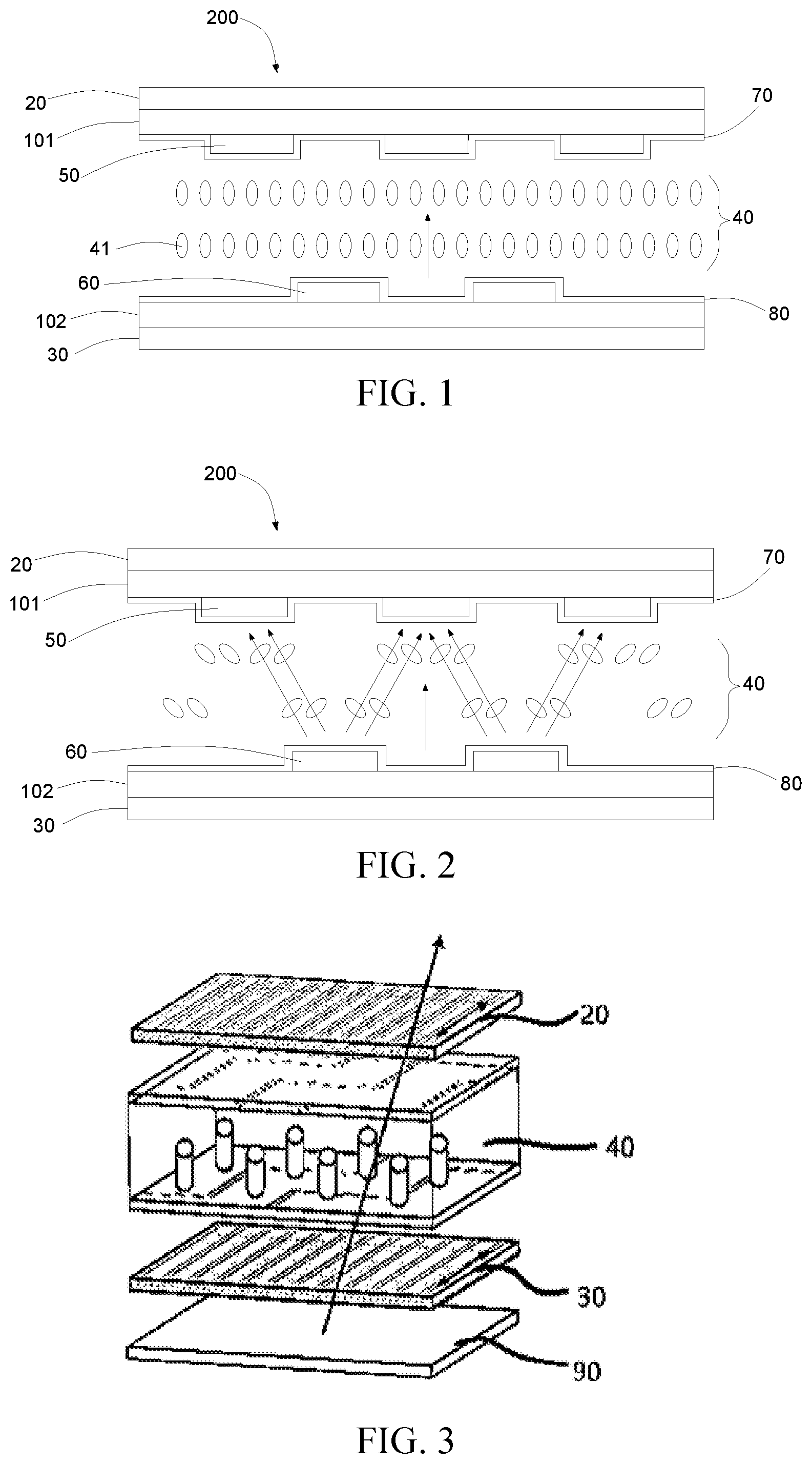 Patent US12306484 Figure 1 – Privacy film and display device