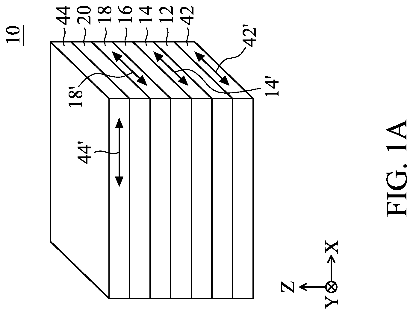 Patent US12306485 Figure 1 – Electronic device