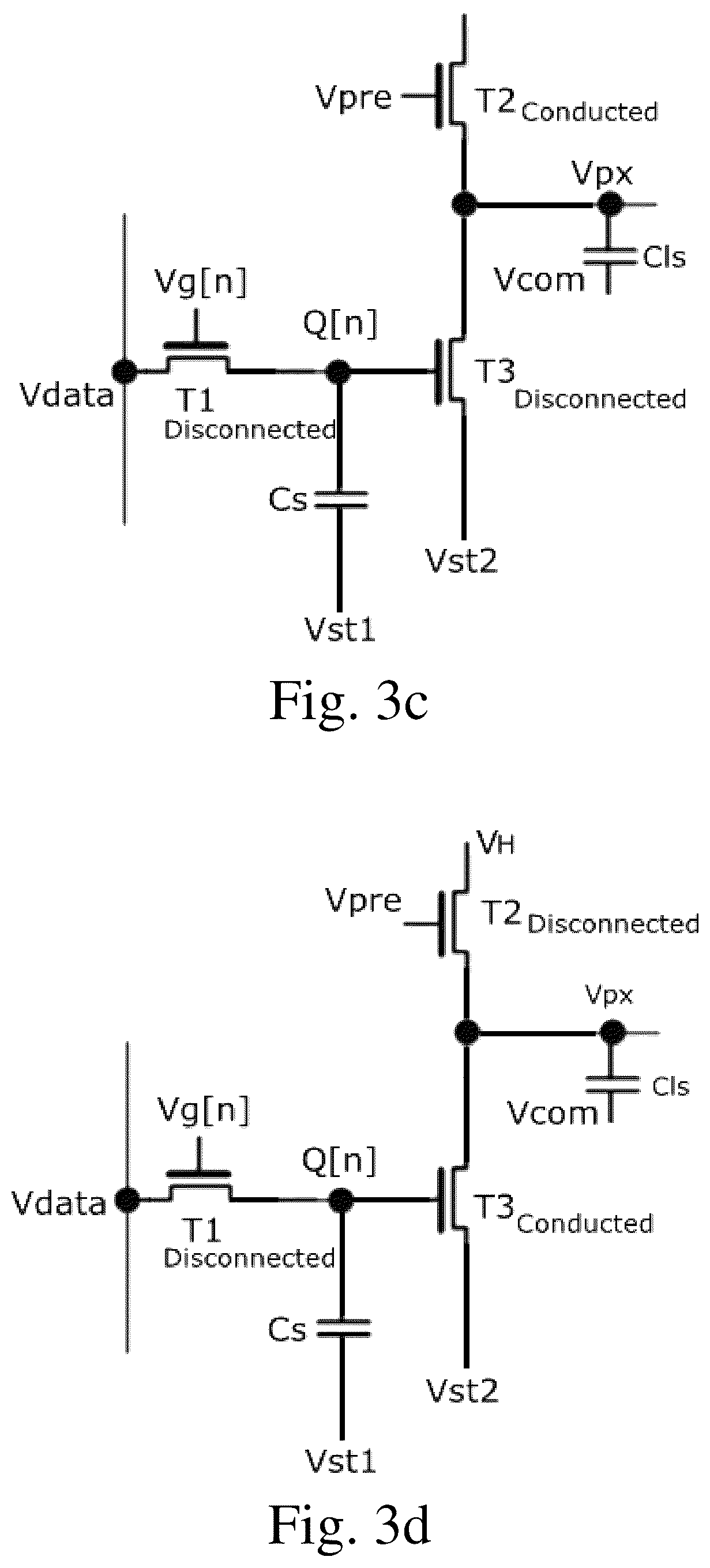 Patent US12306487 Figure 5 – Control circuit and control method for liquid crystal pixels