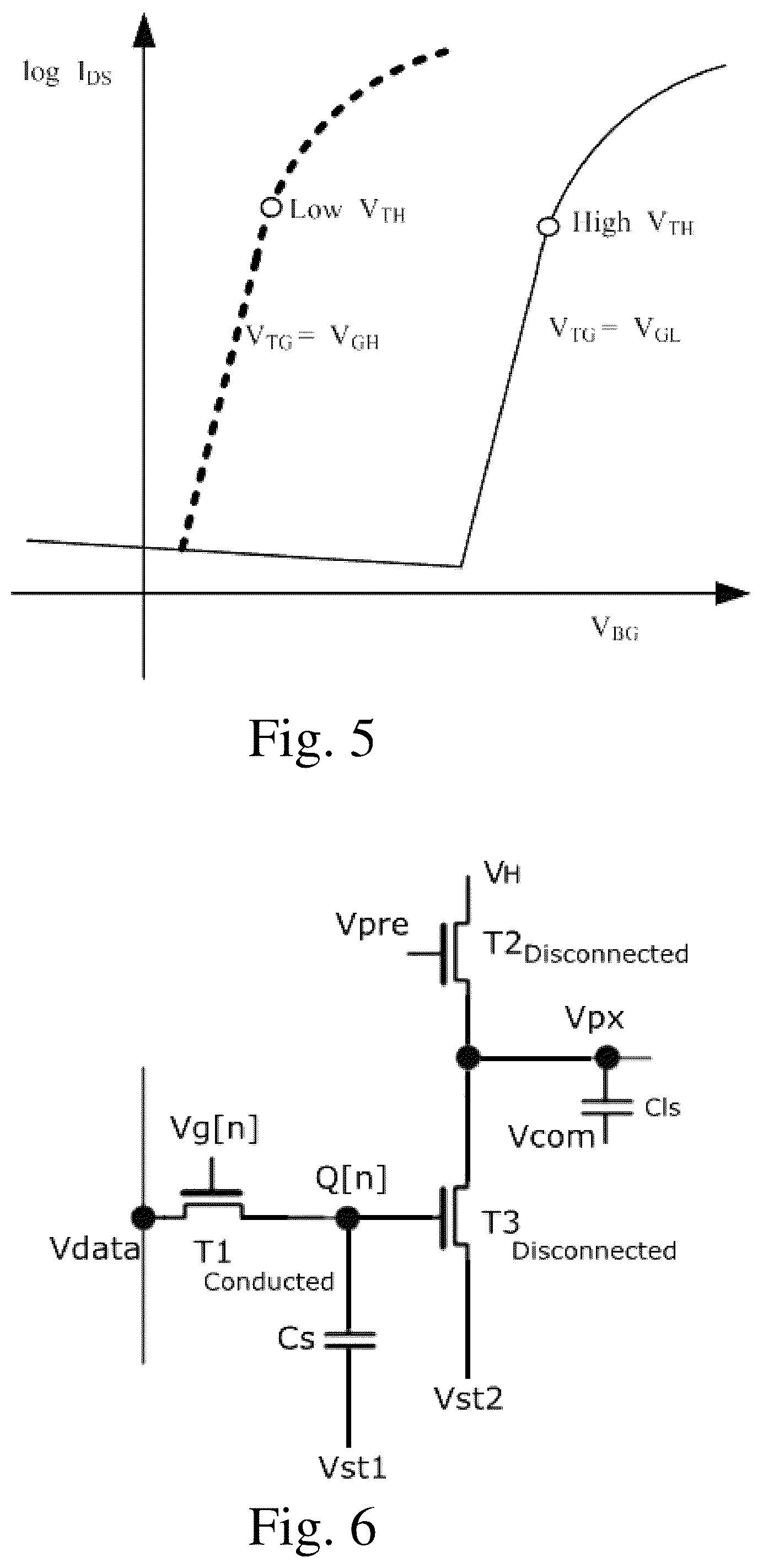 Patent US12306487 Figure 7 – Control circuit and control method for liquid crystal pixels