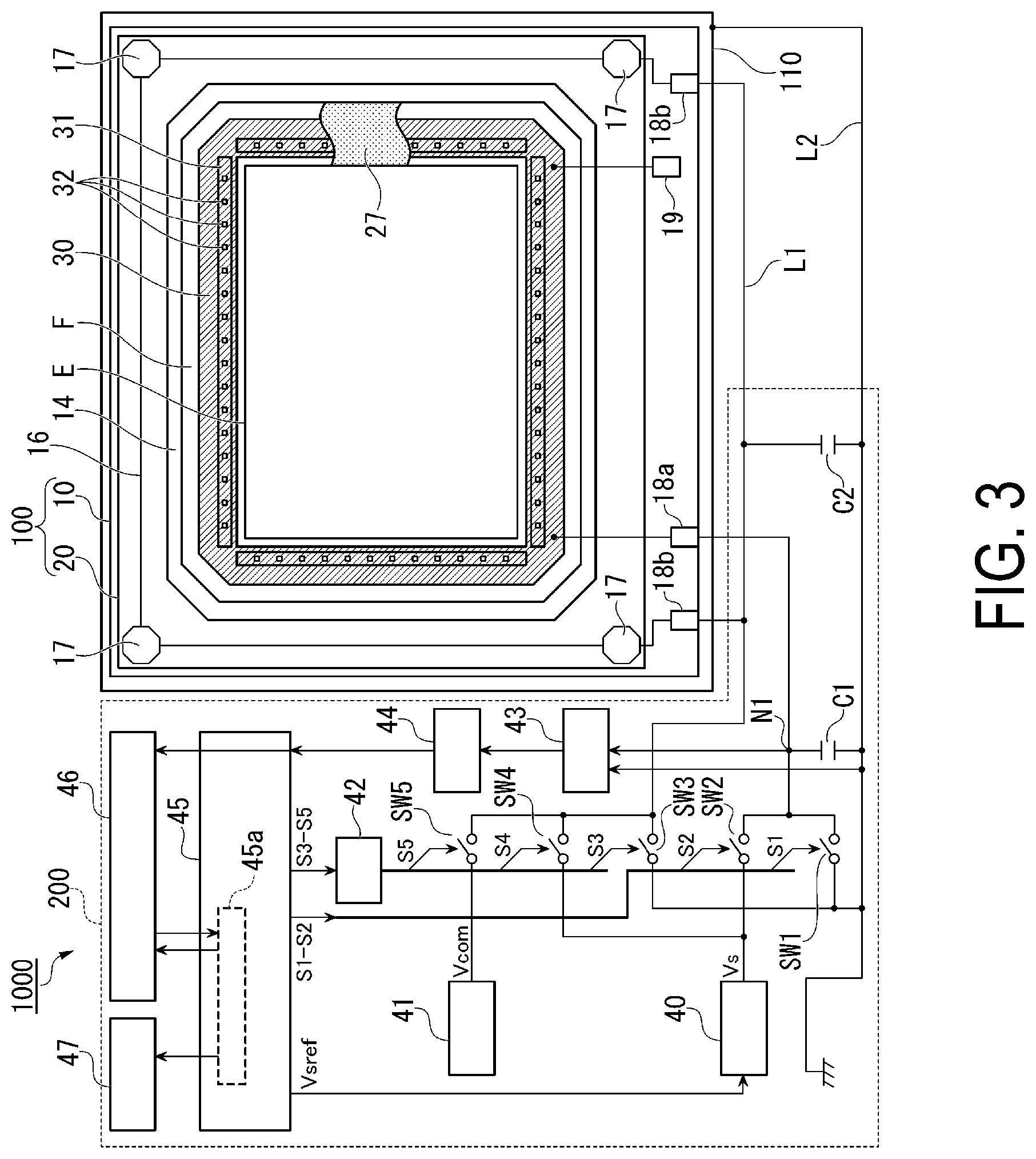 Patent US12306488 Figure 3 – Liquid crystal device, electronic device, and diagnostic system for measuring state of liquid crystal panel