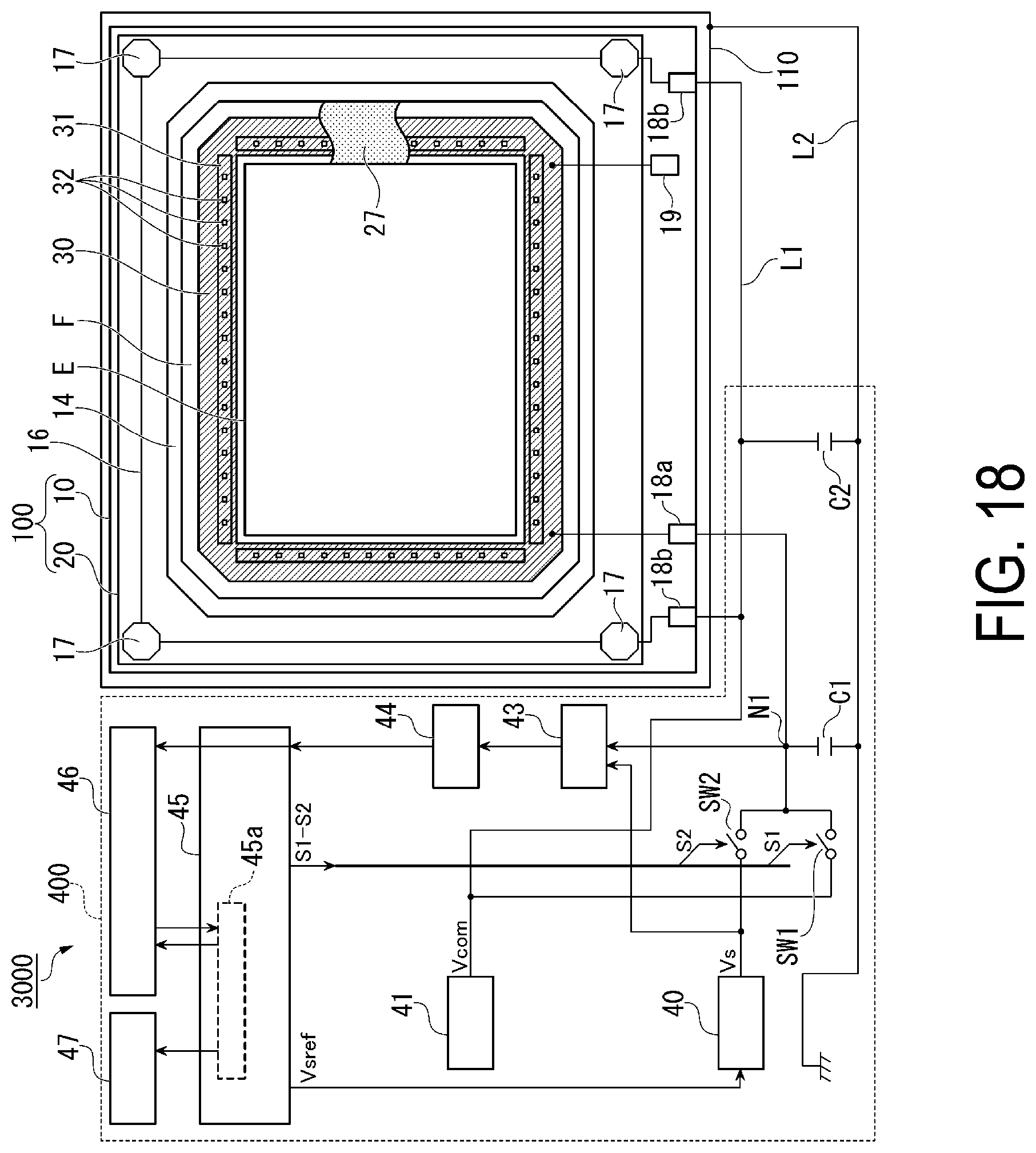 Patent US12306488 Figure 18 – Liquid crystal device, electronic device, and diagnostic system for measuring state of liquid crystal panel