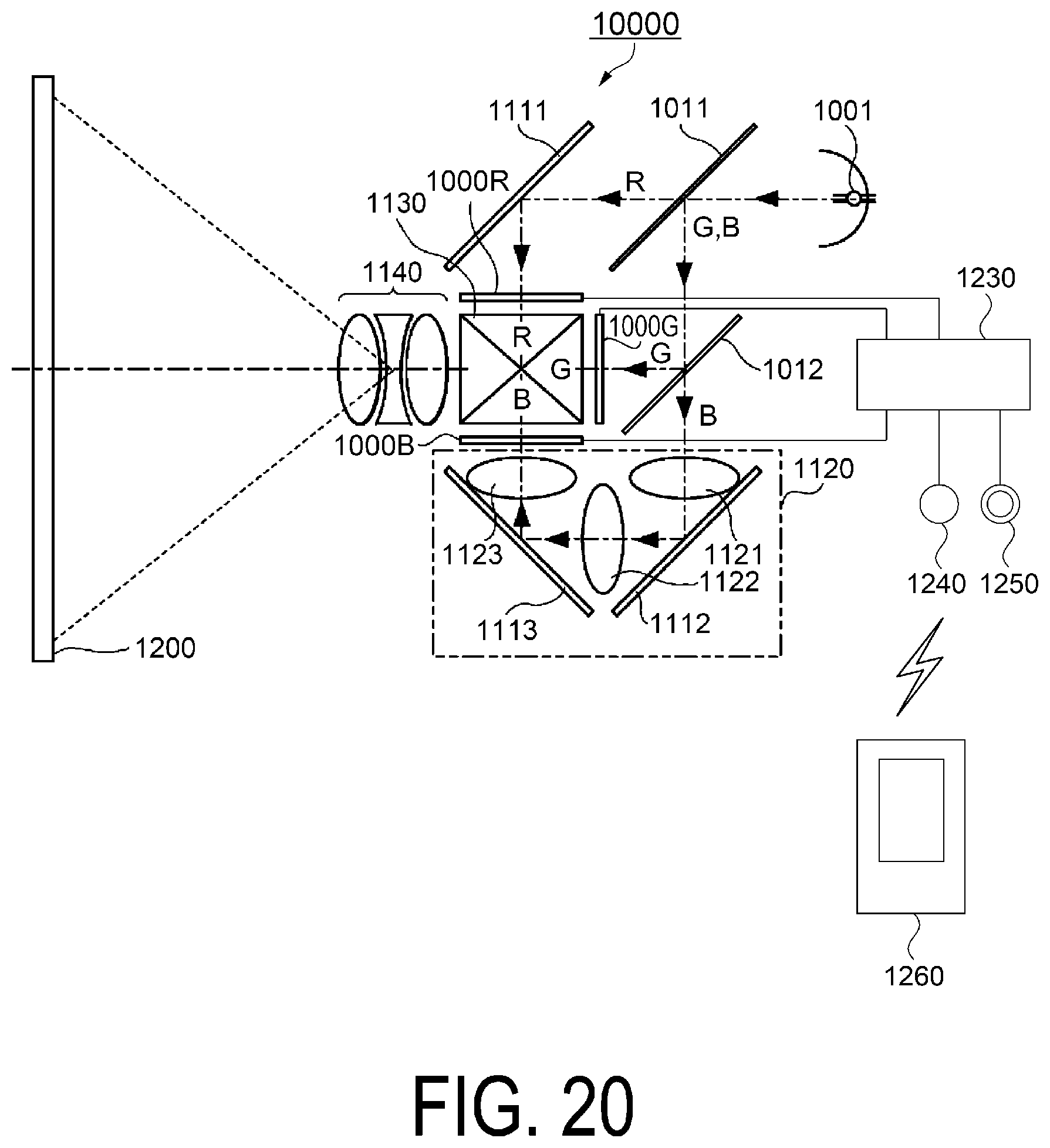 Patent US12306488 Figure 20 – Liquid crystal device, electronic device, and diagnostic system for measuring state of liquid crystal panel