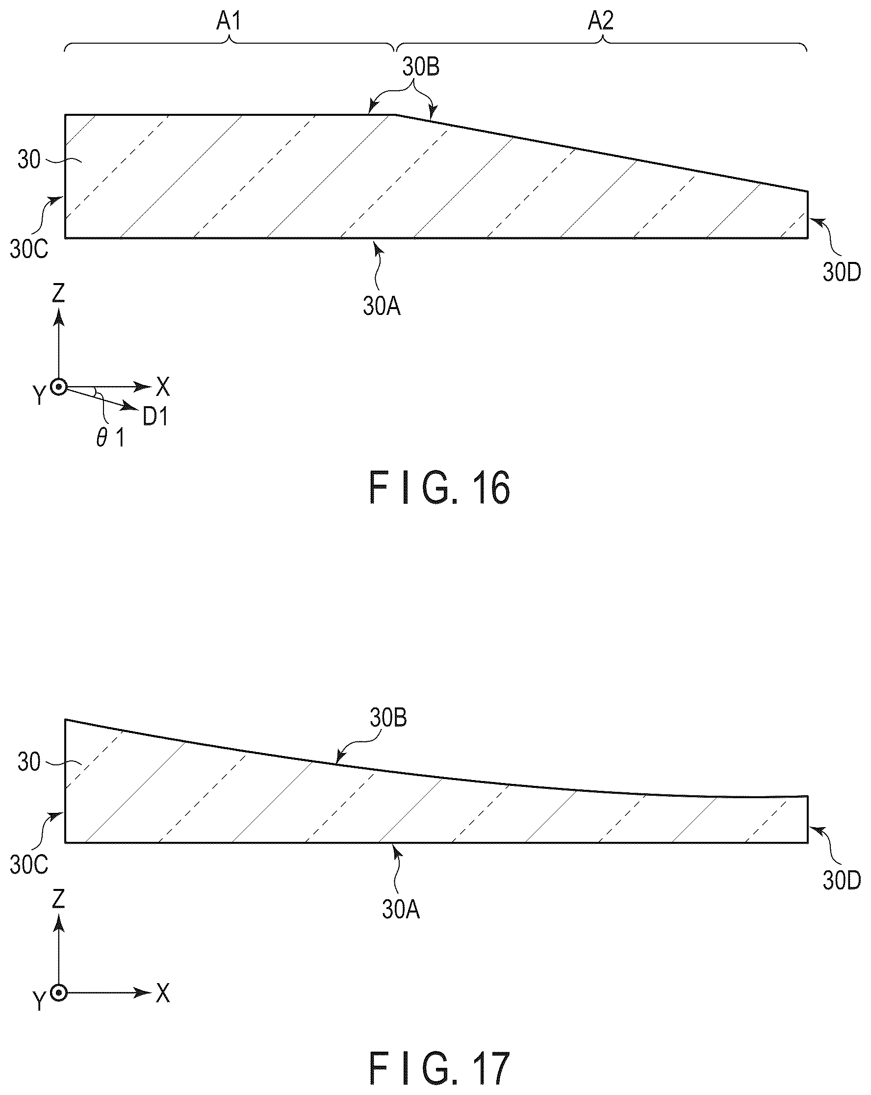 Patent US12306490 Figure 16 – Display device and cover glass