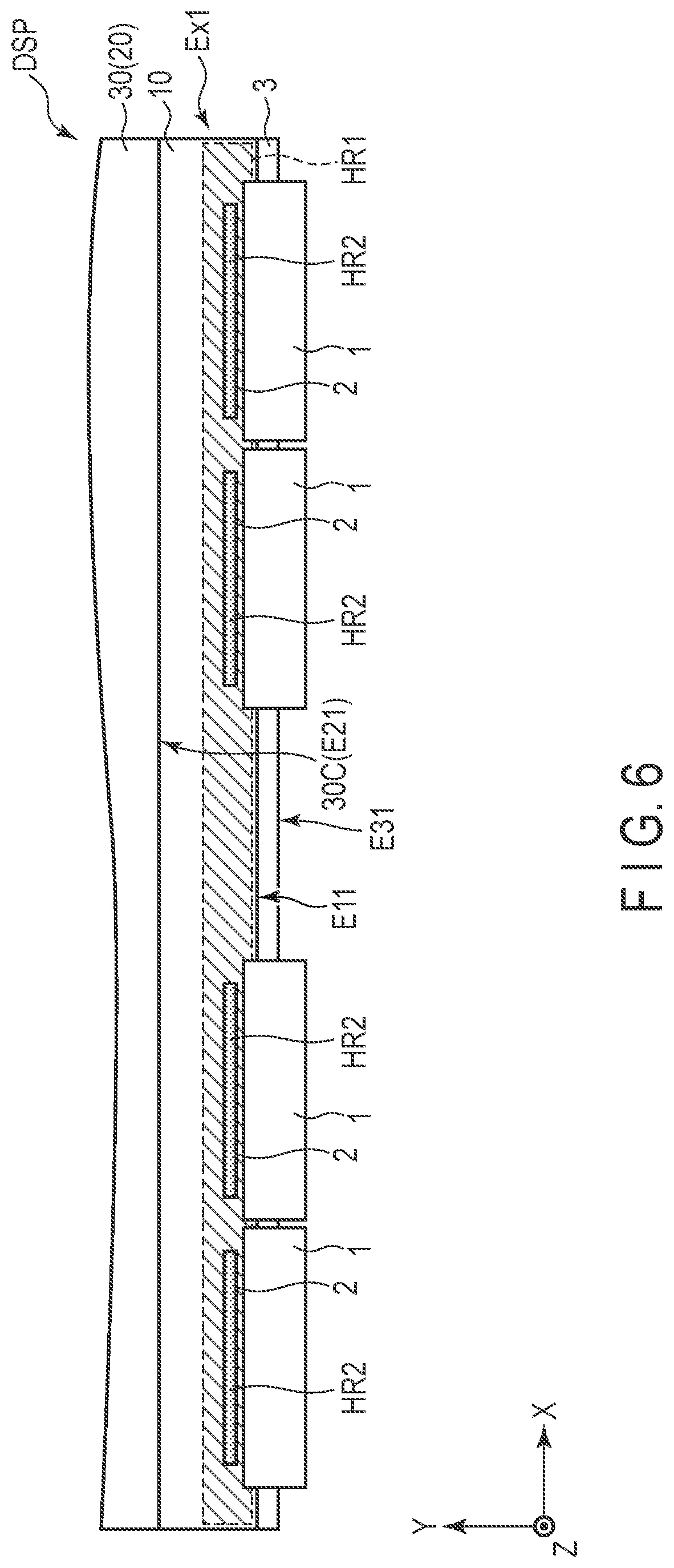 Patent US12306491 Figure 6 – Display device